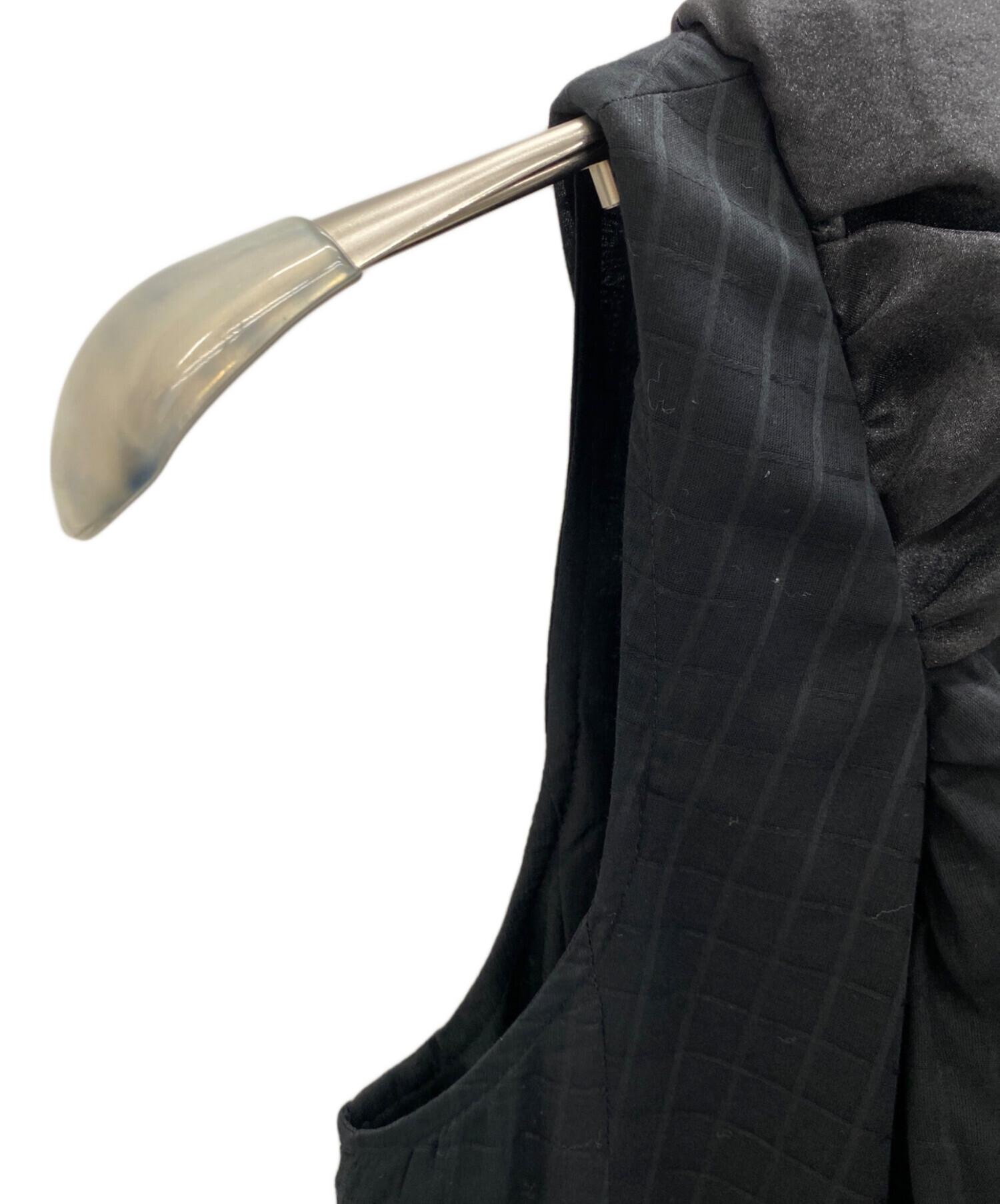 Rene ノースリーブ ロングふんわりワンピース ブラック36 美品 中古・古着通販】Rene (ルネ) ノースリーブ・キャミソールワンピース