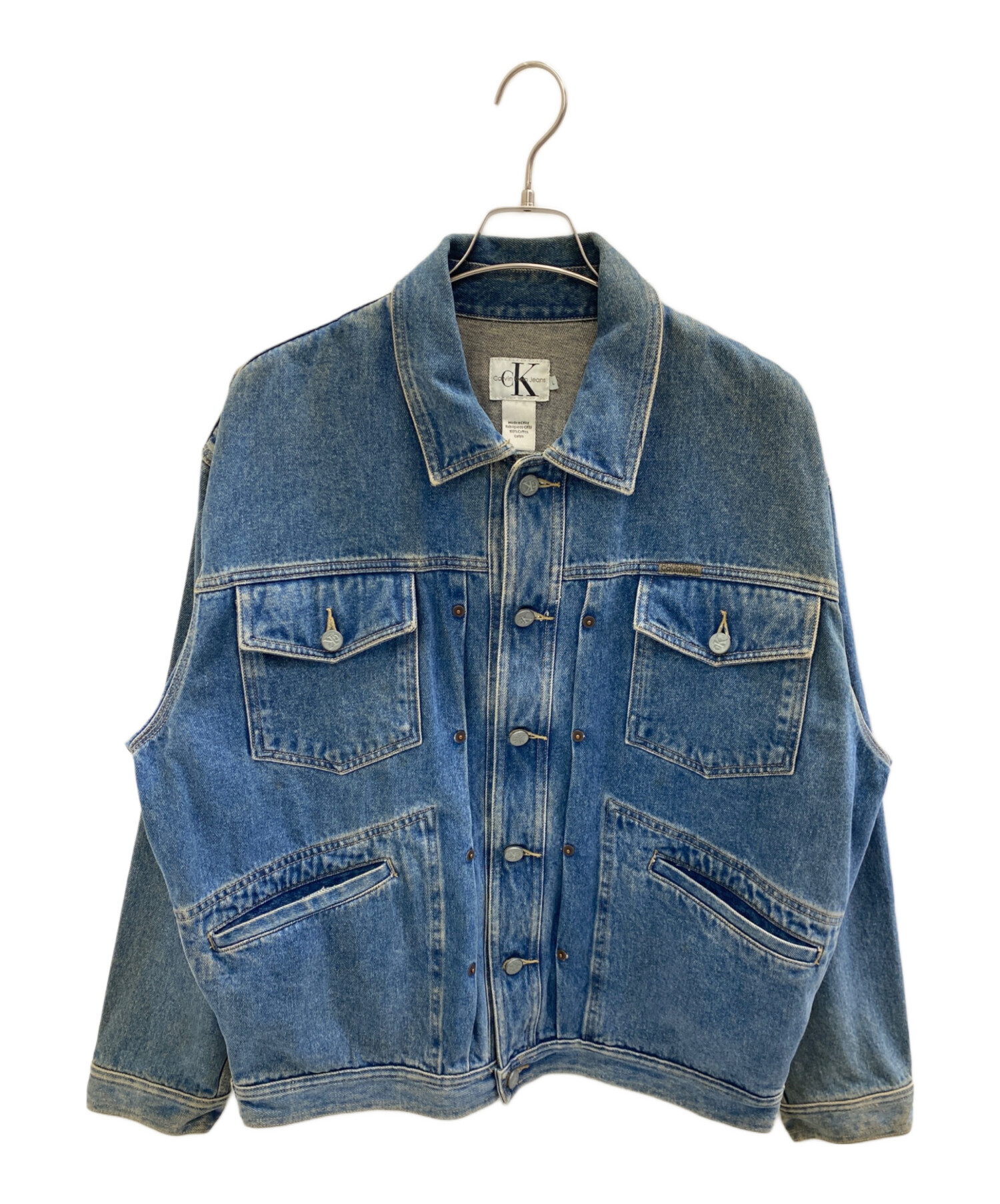 ck様 中古・古着通販】Calvin Klein (カルバンクライン) デニムジャケット