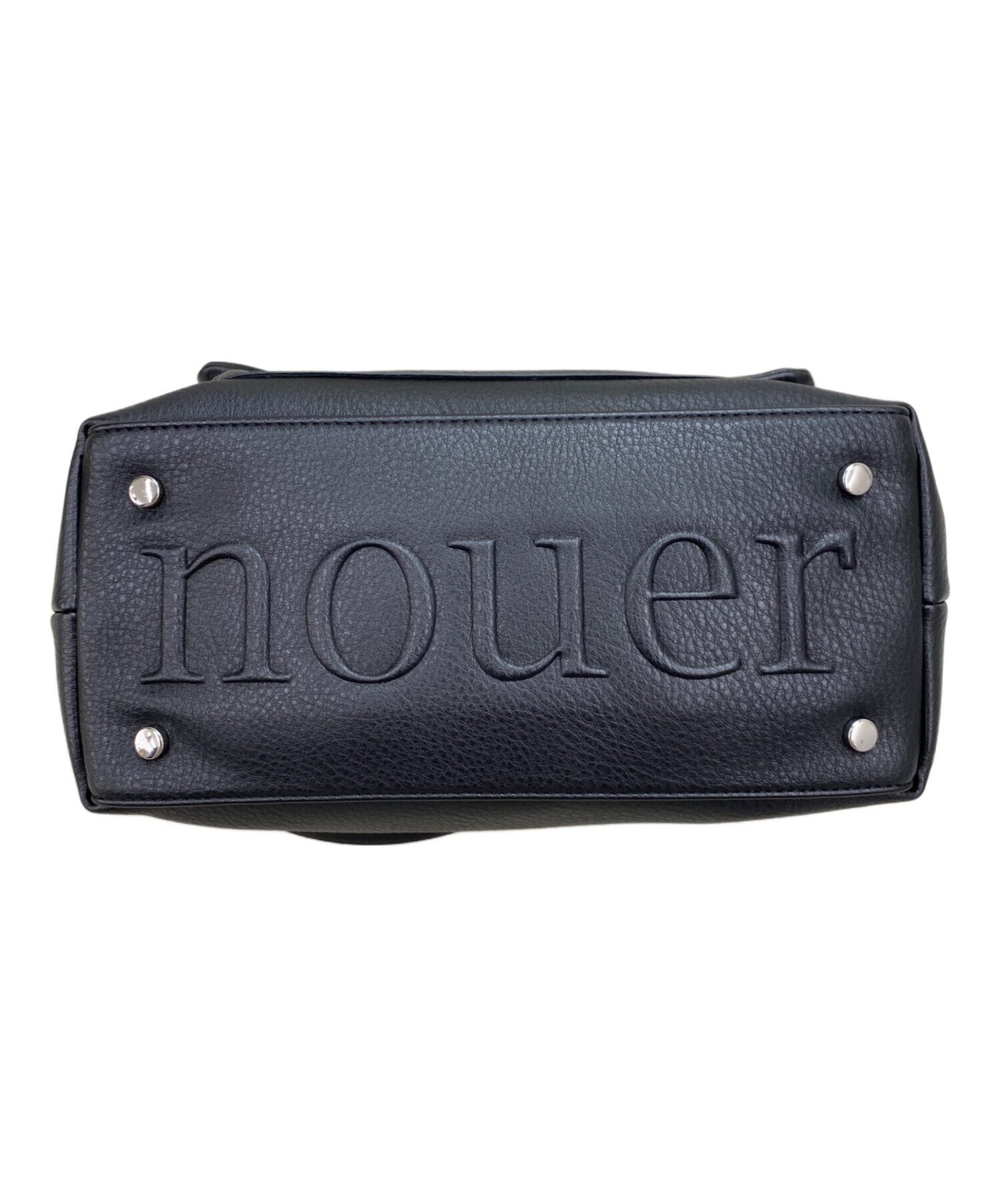 中古・古着通販】nouer (ヌエール) 2WAYショルダーバッグ ブラック