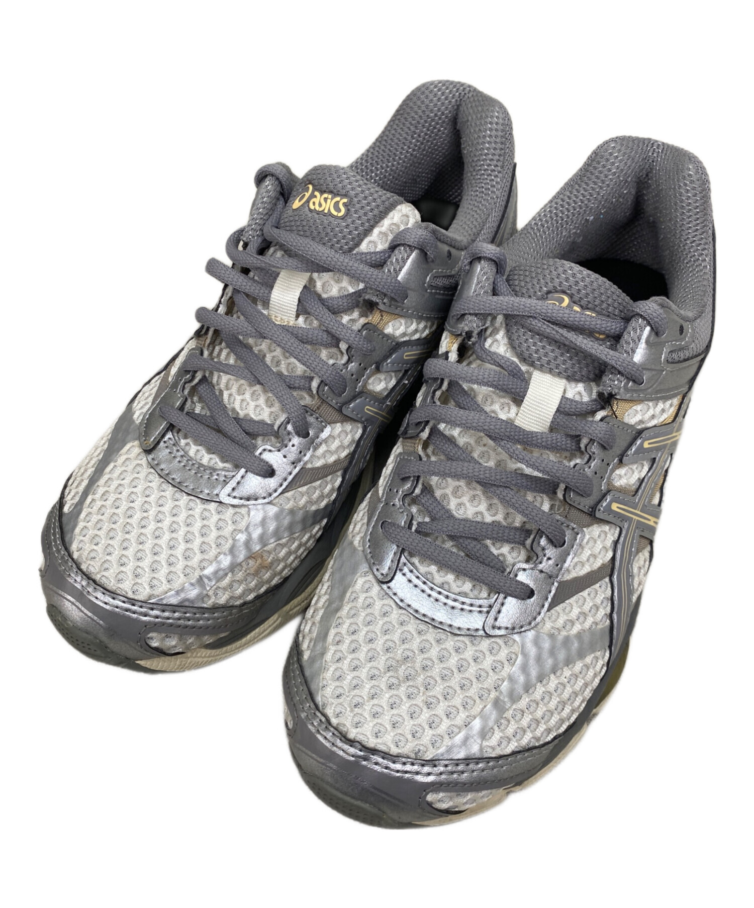 【いさ出品‼️】 中古・古着通販】asics (アシックス) スニーカー ライトグレー サイズ