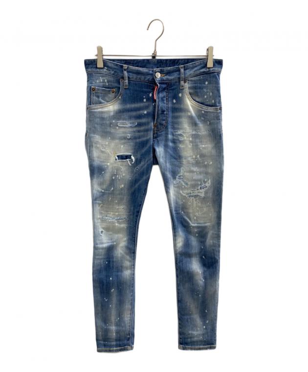 ディースク 23AW 名作 レアシルエットSKATER サイズ46 中古・古着通販】DSQUARED2 (ディースクエアード) 2AW Skater Jean