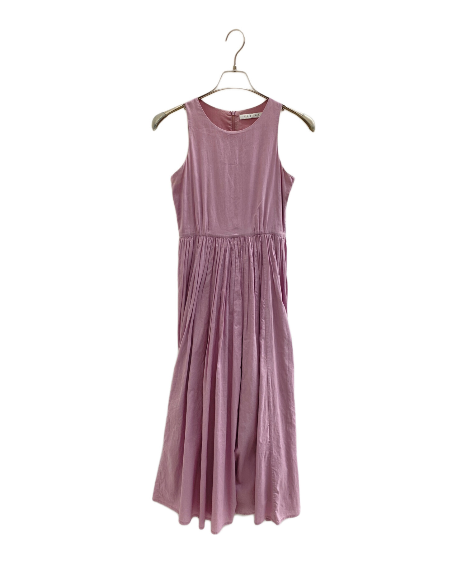 MARIHA ノースリーブワンピース ピンク 36 中古・古着通販】MARIHA (マリハ) LADY MAXI ノースリーブ ワンピース