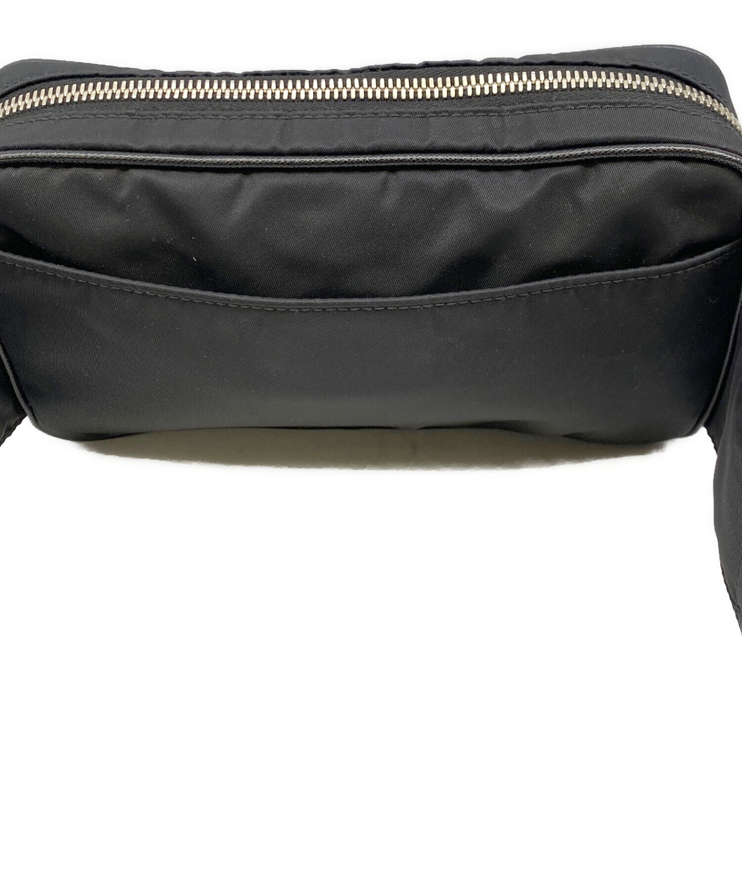 PRADA ウエストポーチ　美品　値下げ不可 中古・古着通販】PRADA (プラダ) ウエストバッグ ブラック｜ブランド