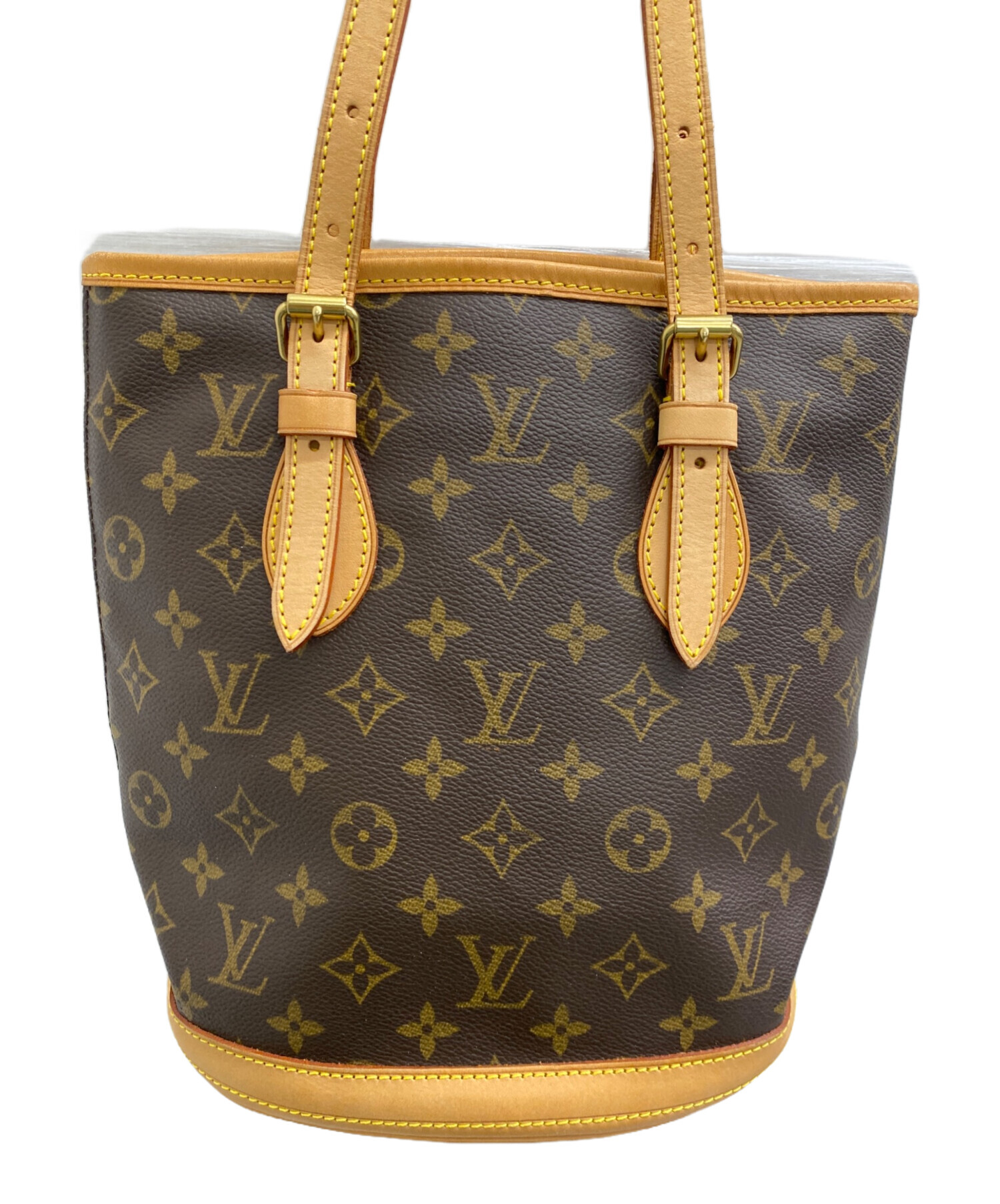 ルイヴィトンバケットPM 中古・古着通販】LOUIS VUITTON (ルイ ヴィトン) モノグラム バケット
