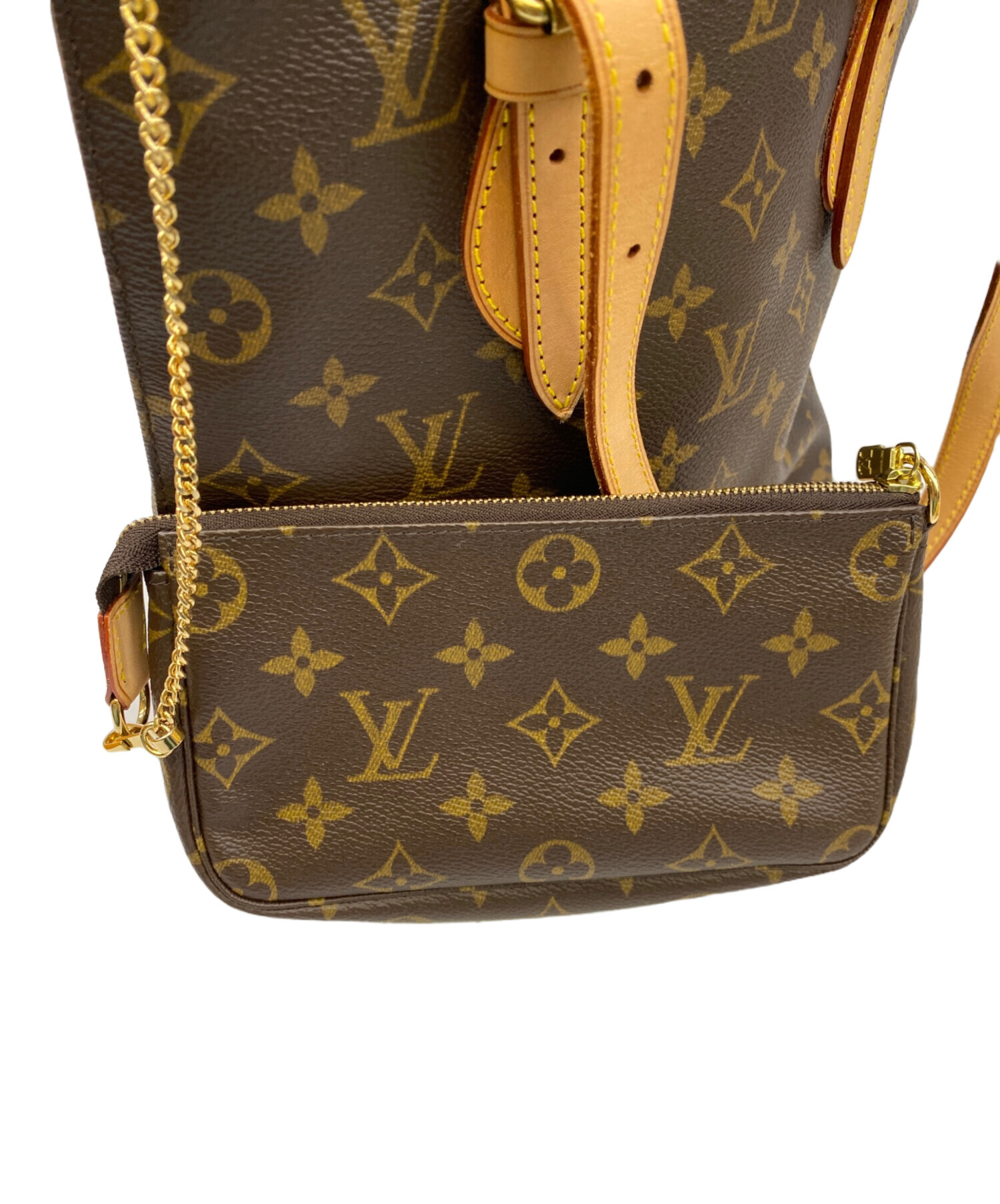 793625/LOUIS VUITTON モノグラム バケットPM ポーチ付 中古・古着通販】LOUIS VUITTON (ルイ ヴィトン) モノグラム バケット