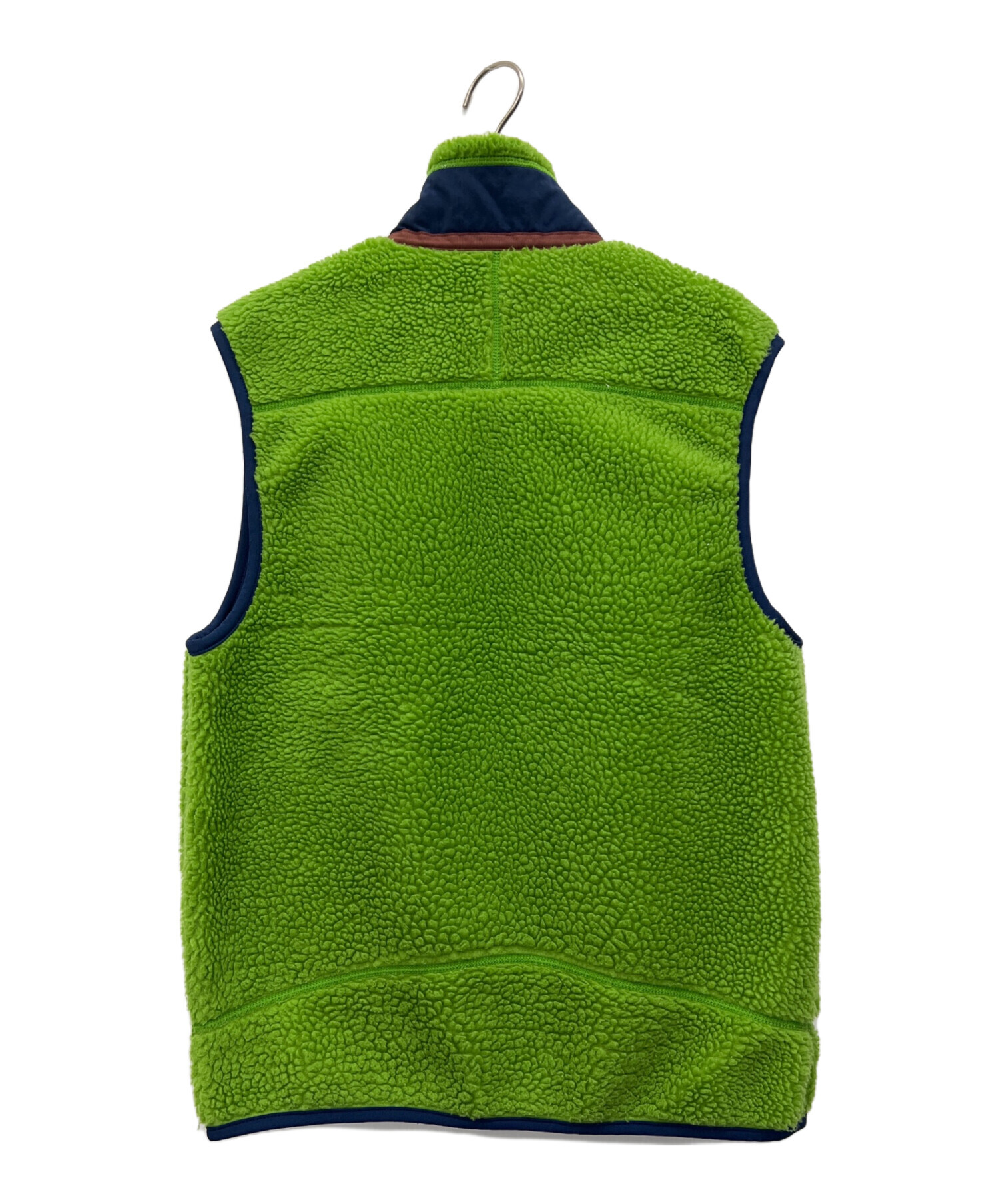 Patagonia オリーブグリーン フリースベスト 中古・古着通販】Patagonia (パタゴニア) フリースベスト グリーン