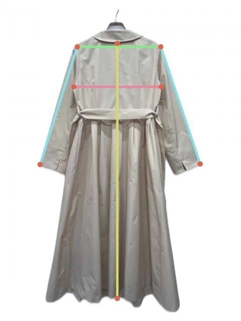 中古・古着通販】JENNE (ジェンヌ) 付け襟ハイウエストフレアコート