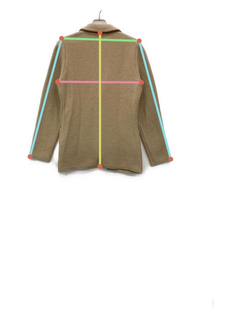 中古・古着通販】LARDINI (ラルディーニ) ニットジャケット カーキ