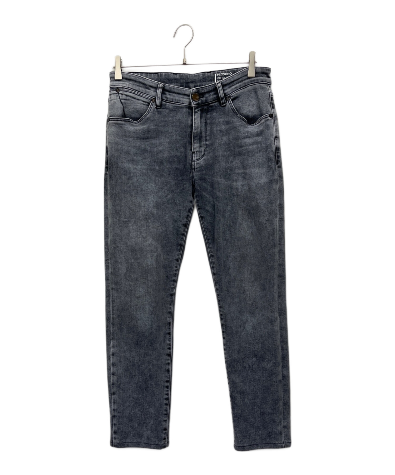 中古・古着通販】PT TORINO (ピーティートリノ) デニムパンツ グレー