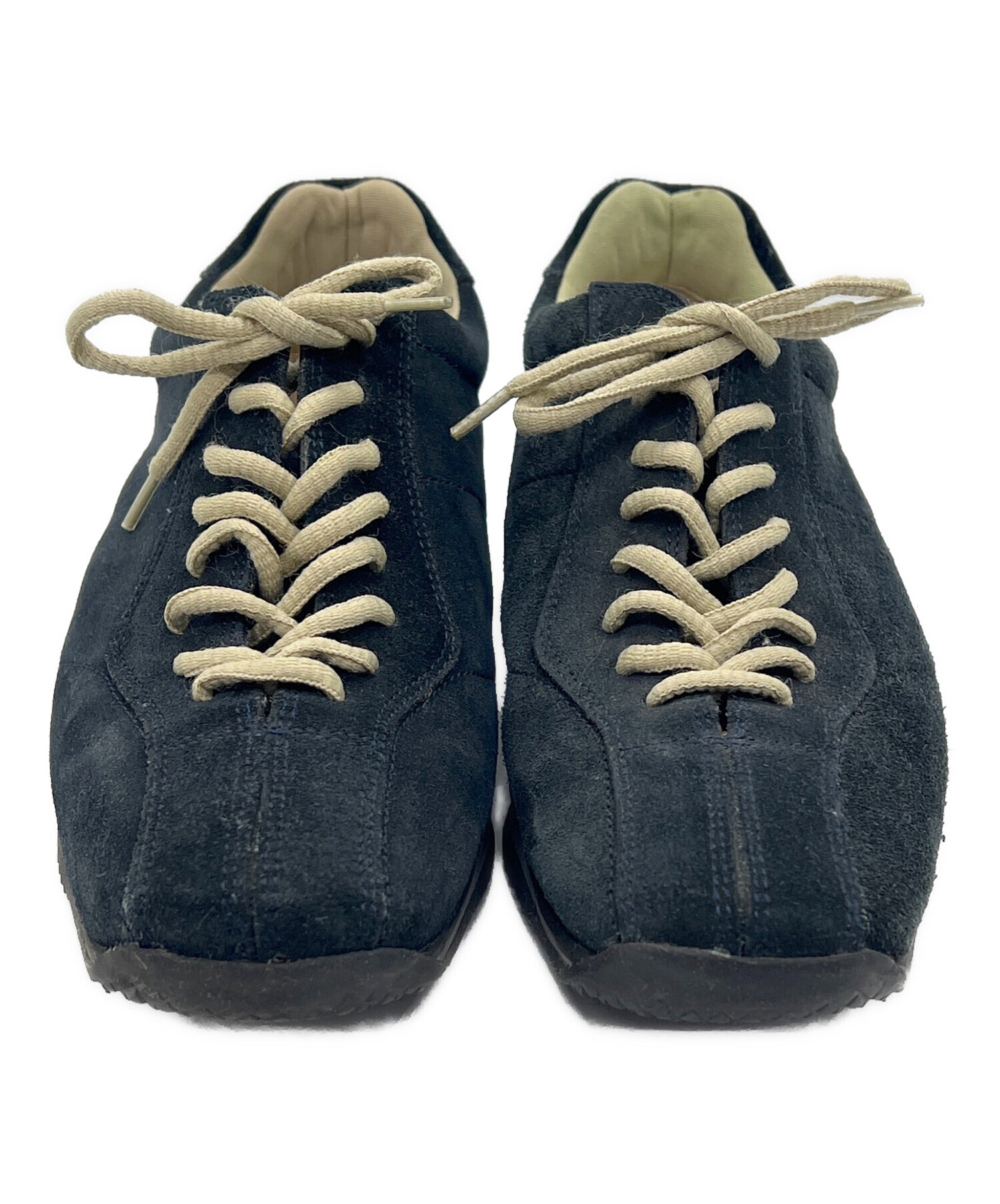 中古・古着通販】PRADA (プラダ) スニーカー ネイビー サイズ:37 