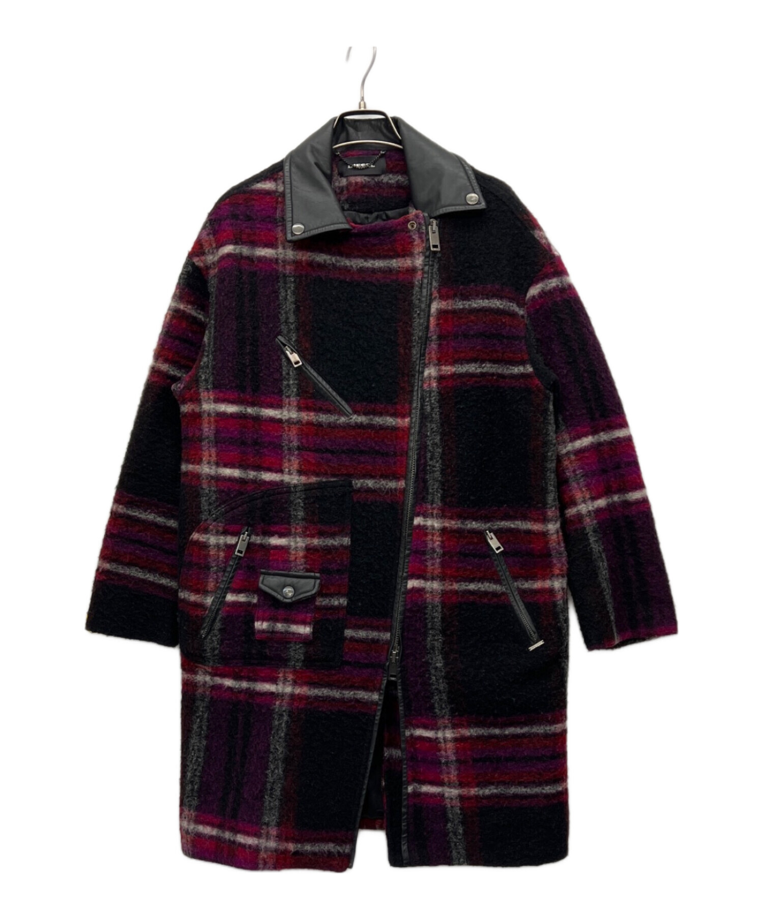 中古・古着通販】DIESEL (ディーゼル) ブルゾン パープル サイズ:XS 