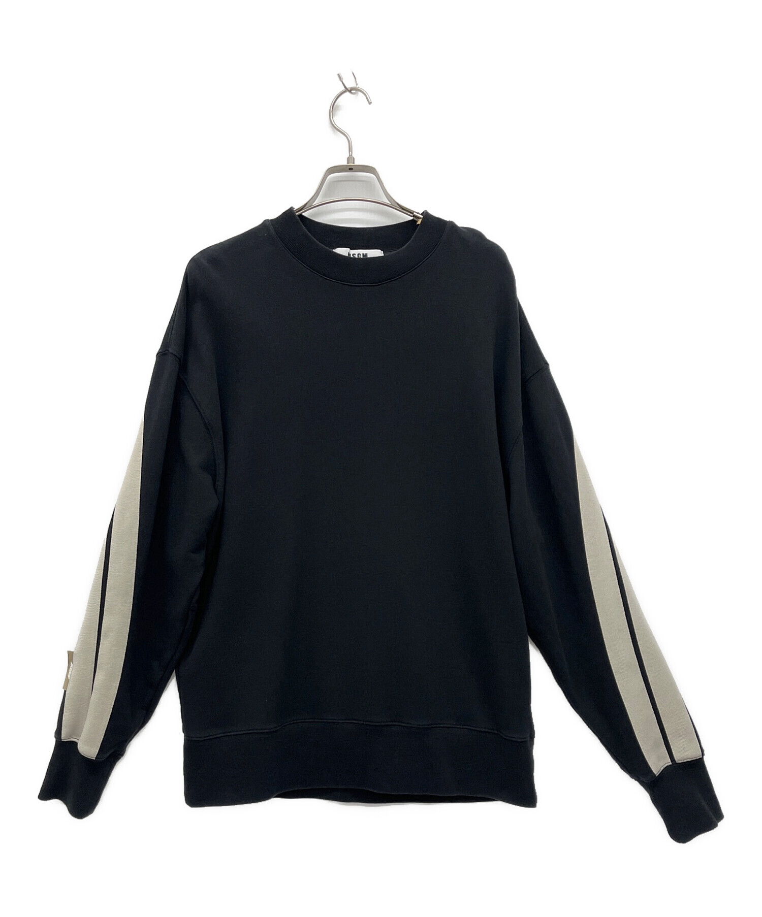 中古・古着通販】MSGM (エムエスジーエム) スウェット ブラック サイズ 
