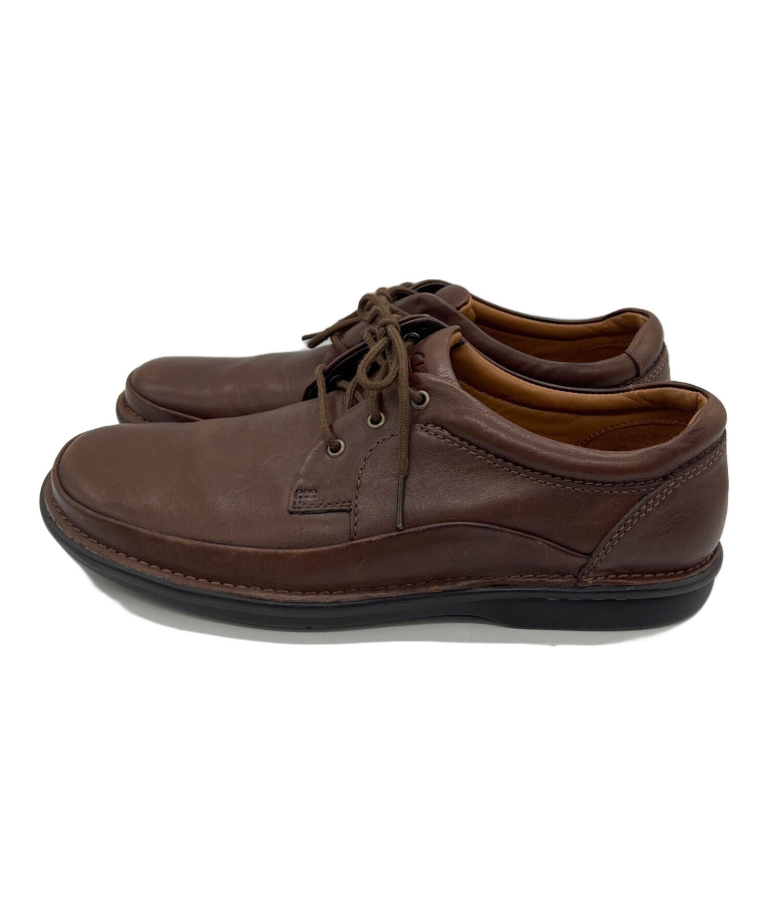中古・古着通販】CLARKS (クラークス) シューズ ブラウン サイズ:25.5