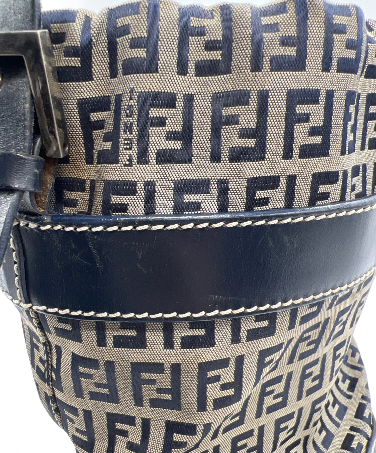 中古・古着通販】FENDI (フェンディ) バケツ型トートバッグ ズッキーノ 