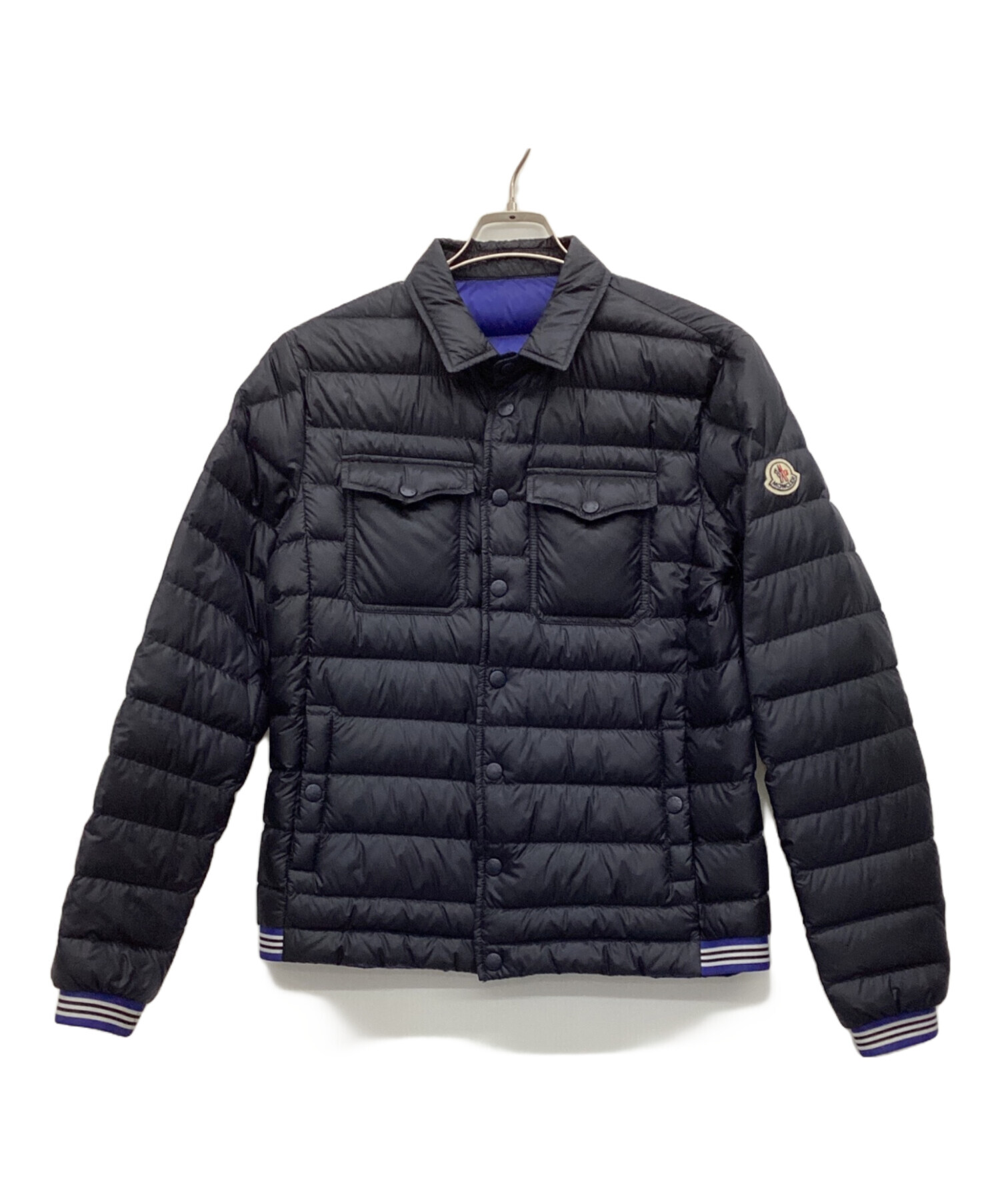 【中古】MONCLER モンクレール ダウンジャケット MARQUE サイズ1 中古・古着通販】MONCLER (モンクレール) モンクラ ダウンジャケット