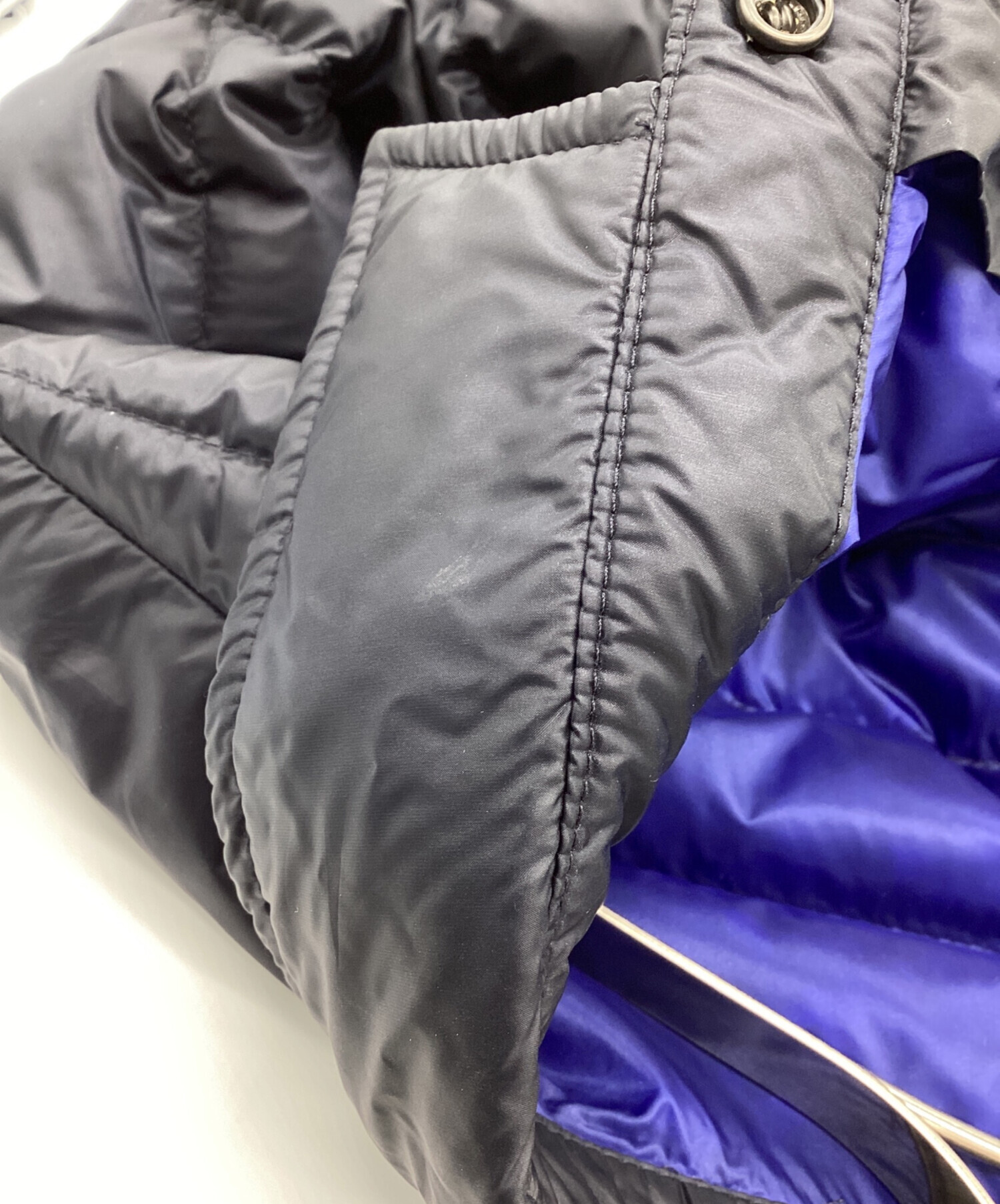 中古・古着通販】MONCLER (モンクレール) ダウンジャケット ネイビー