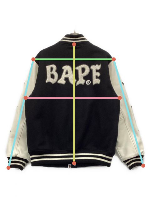 中古・古着通販】A BATHING APE (アベイシングエイプ) スタジャン