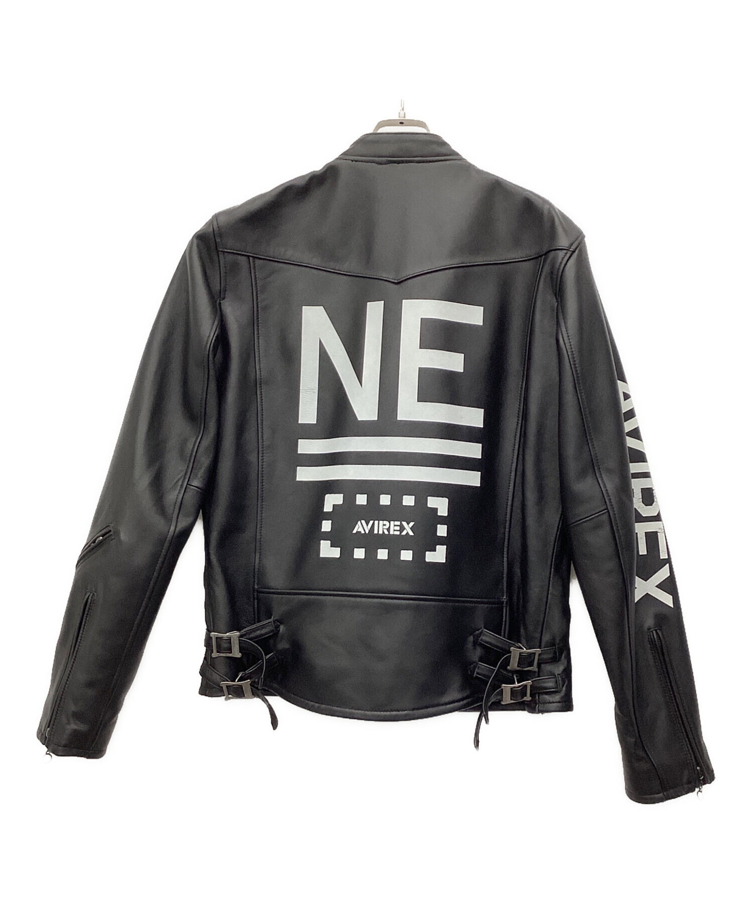 中古・古着通販】AVIREX (アヴィレックス) ダブルライダースジャケット