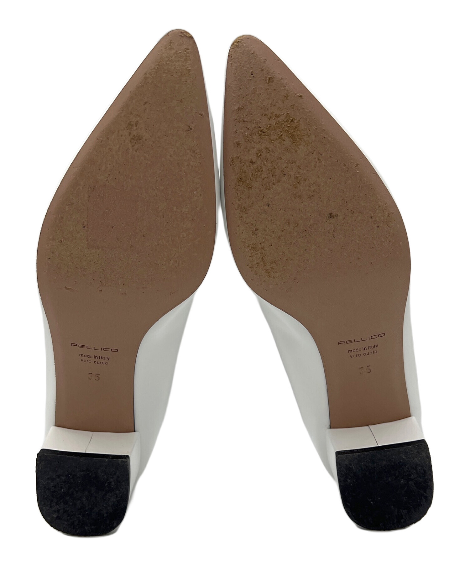 中古・古着通販】PELLICO (ペリーコ) ソフトポインテッド ホワイト