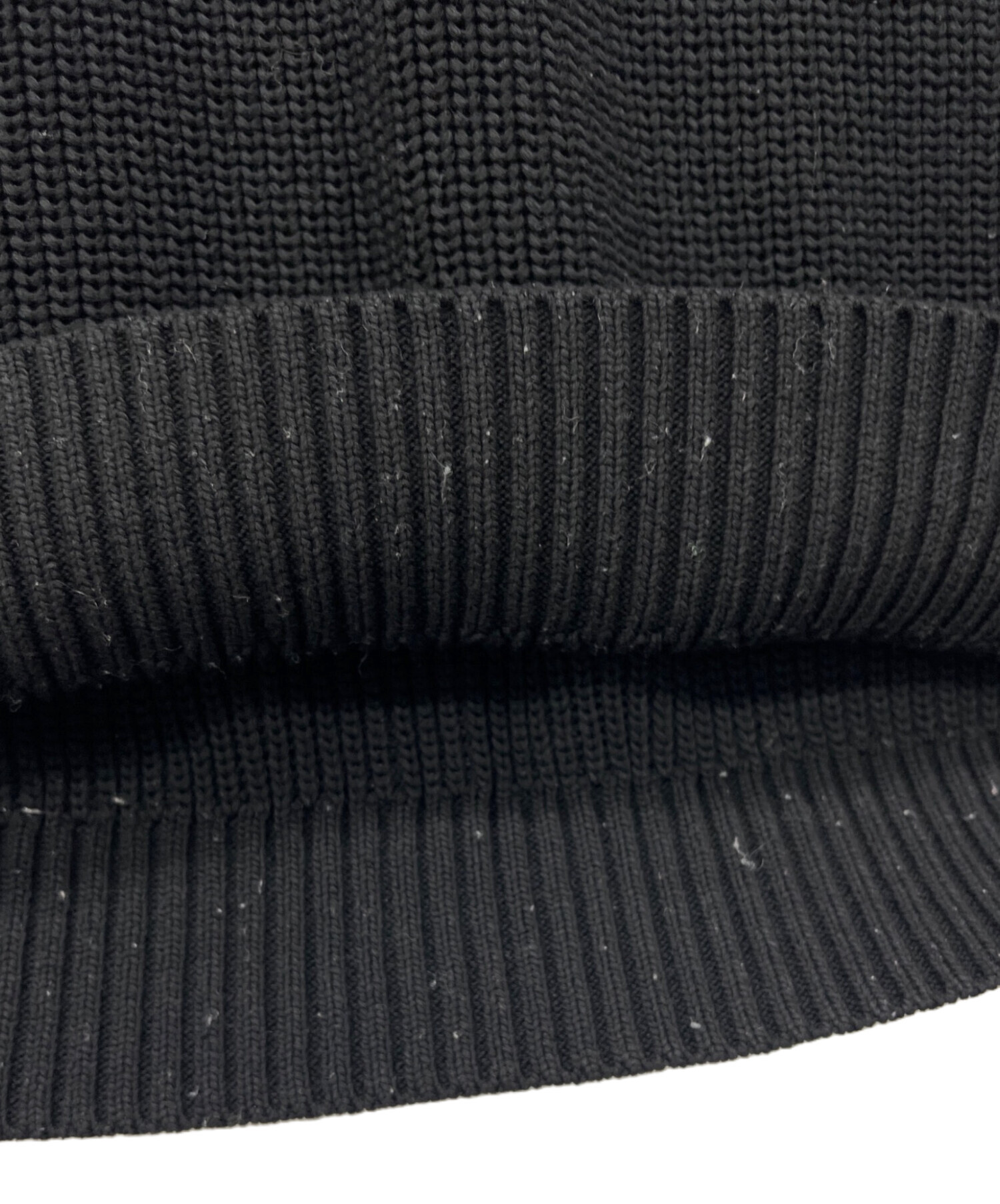 中古・古着通販】SUPREME (シュプリーム) リブニットセーター ブラック