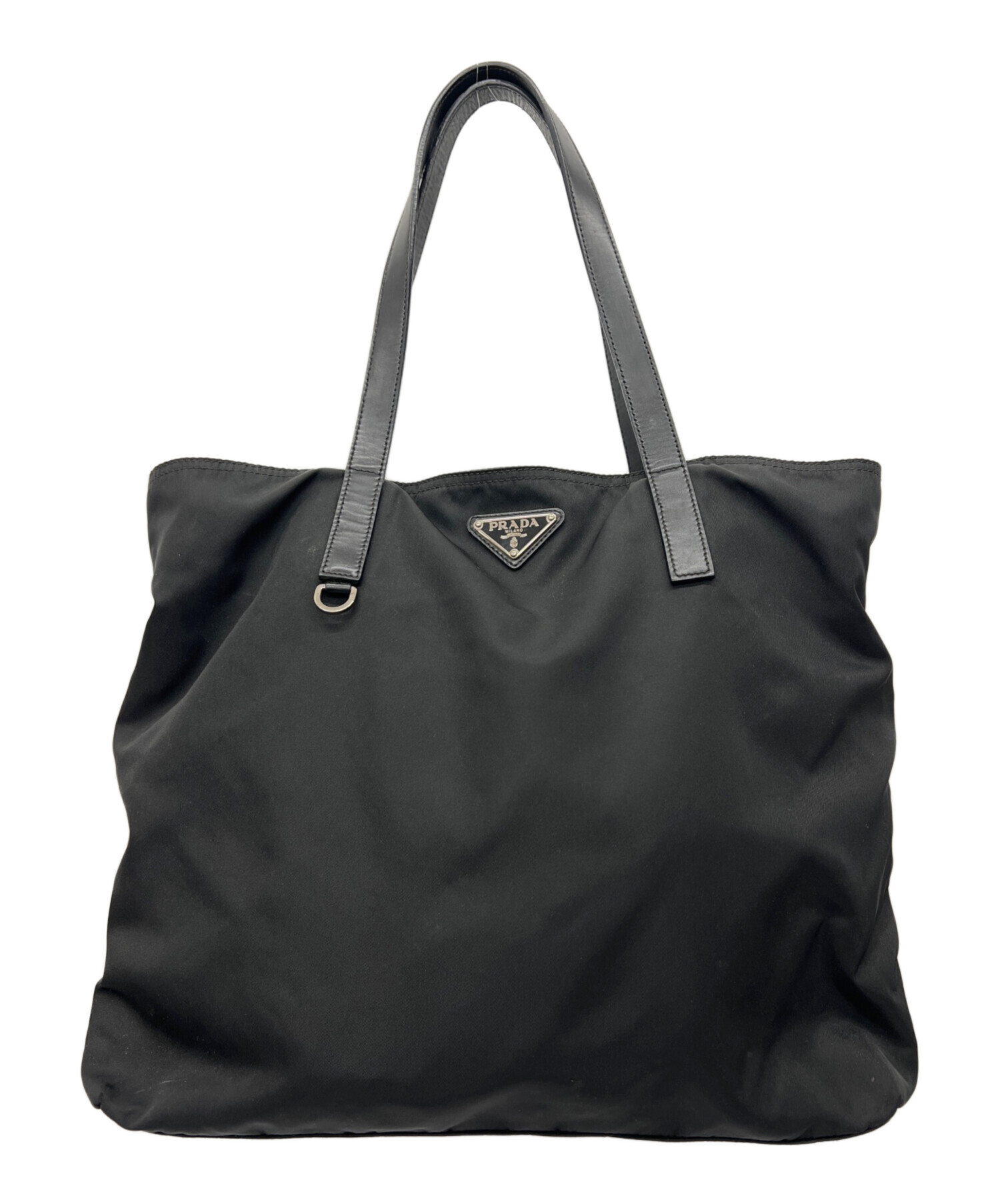 中古・古着通販】PRADA (プラダ) ナイロントートバッグ ブラック