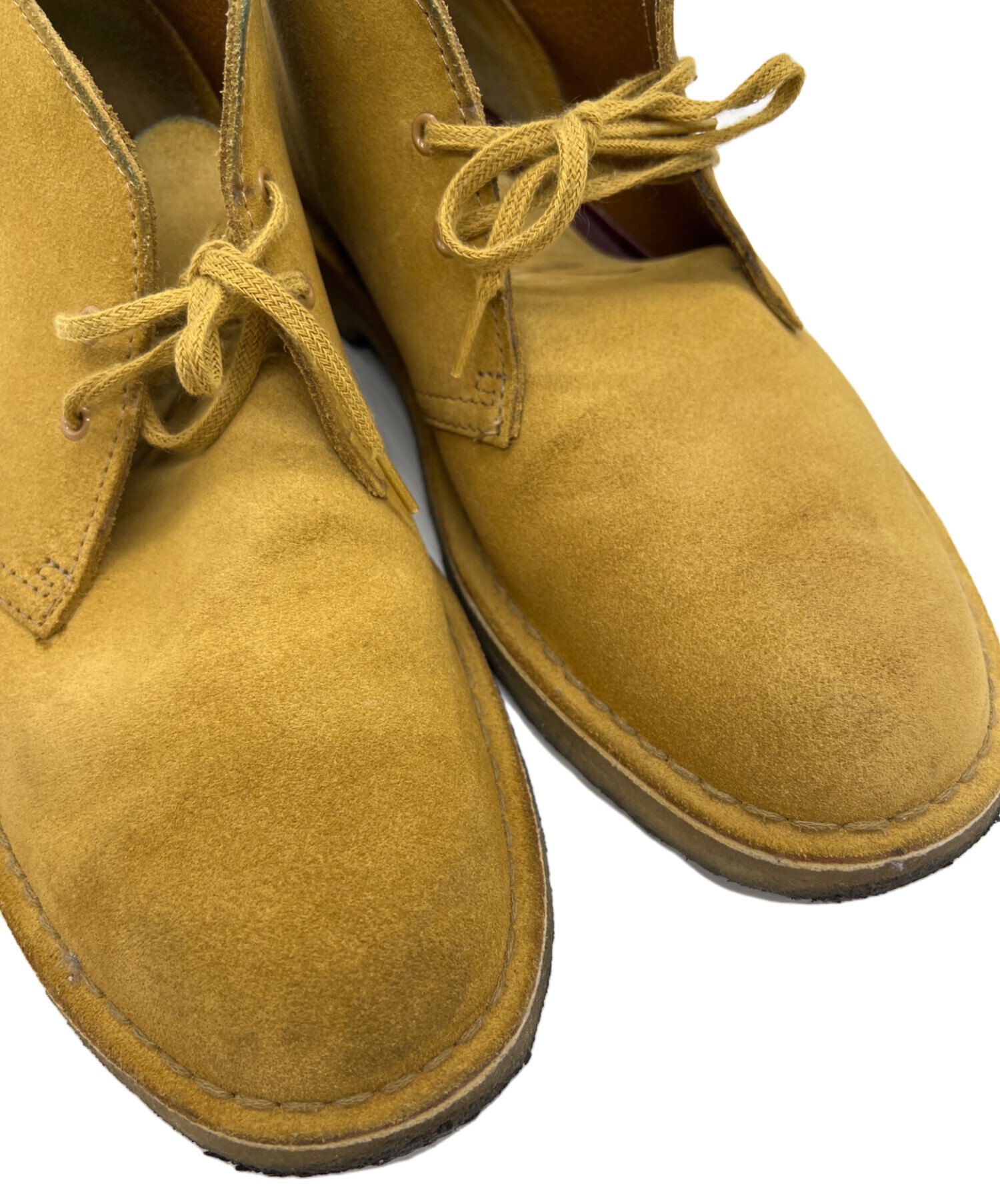 【新品】クラークスオリジナルズ　デザート　ジャマイカ　イエローイエロー 中古・古着通販】CLARKS ORIGINALS (クラークス オリジナルズ