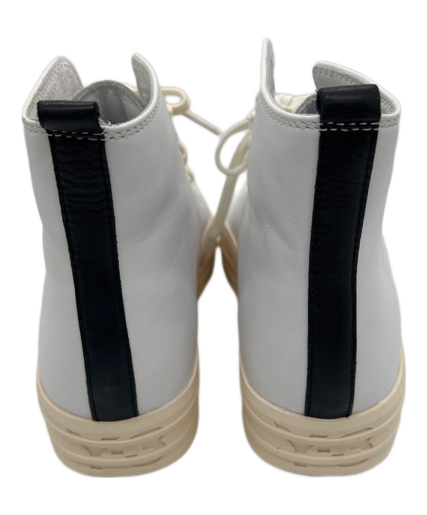 中古・古着通販】Y-3 (ワイスリー) Yuben Mid ホワイト×ベージュ 