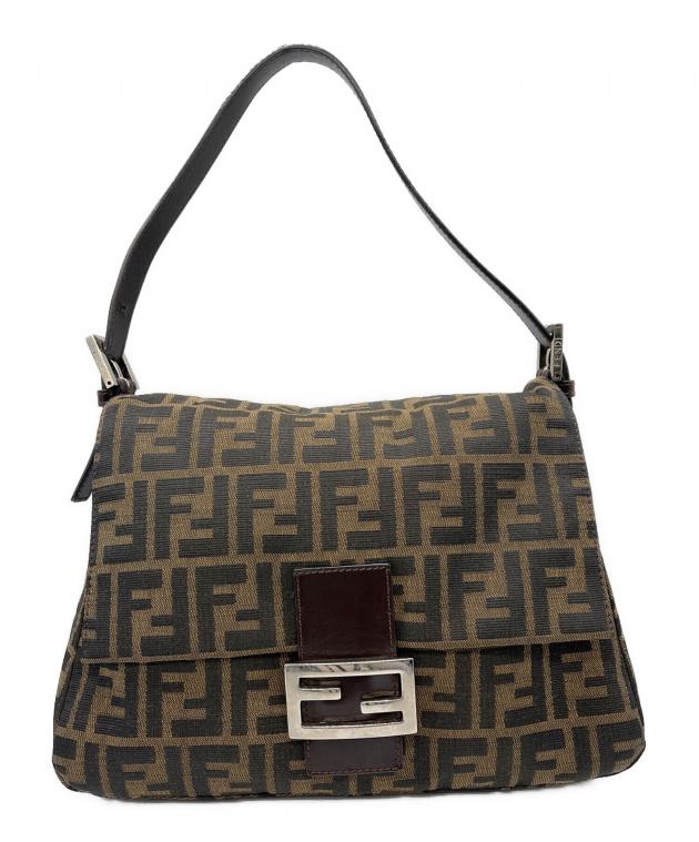 フェンディ　マンマバケット　ズッカ　ショルダーバッグ 中古・古着通販】FENDI (フェンディ) ショルダーバッグ ズッカ マンマ
