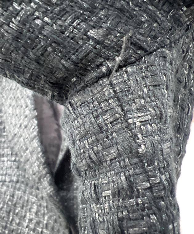 中古・古着通販】Rene (ルネ) TISSUE ツイードジャケット ブラック