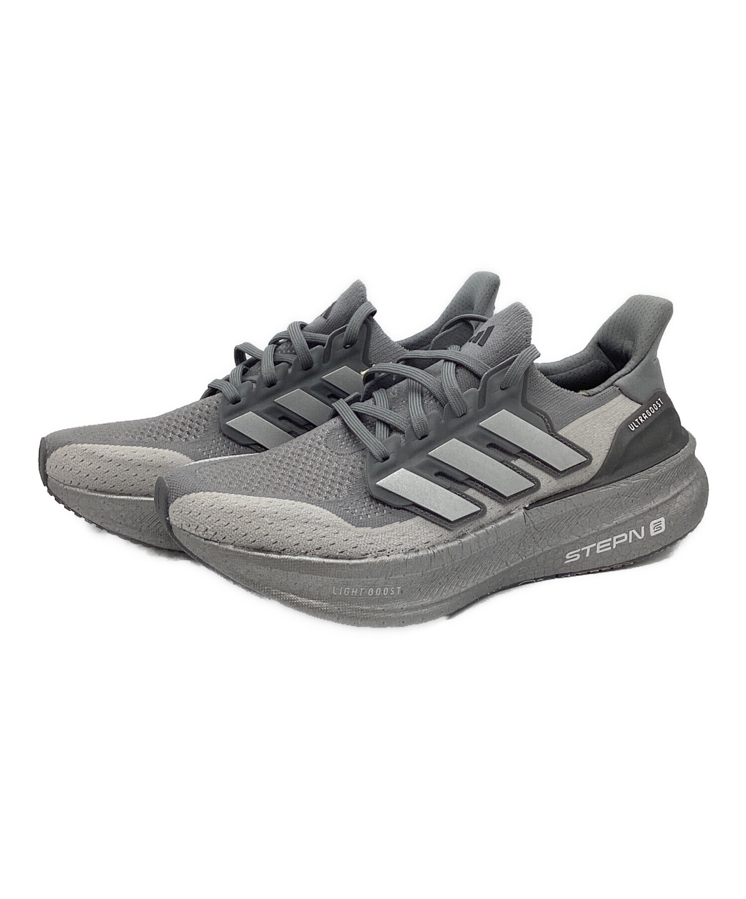 中古・古着通販】adidas (アディダス) スニーカー グレー サイズ:26.5