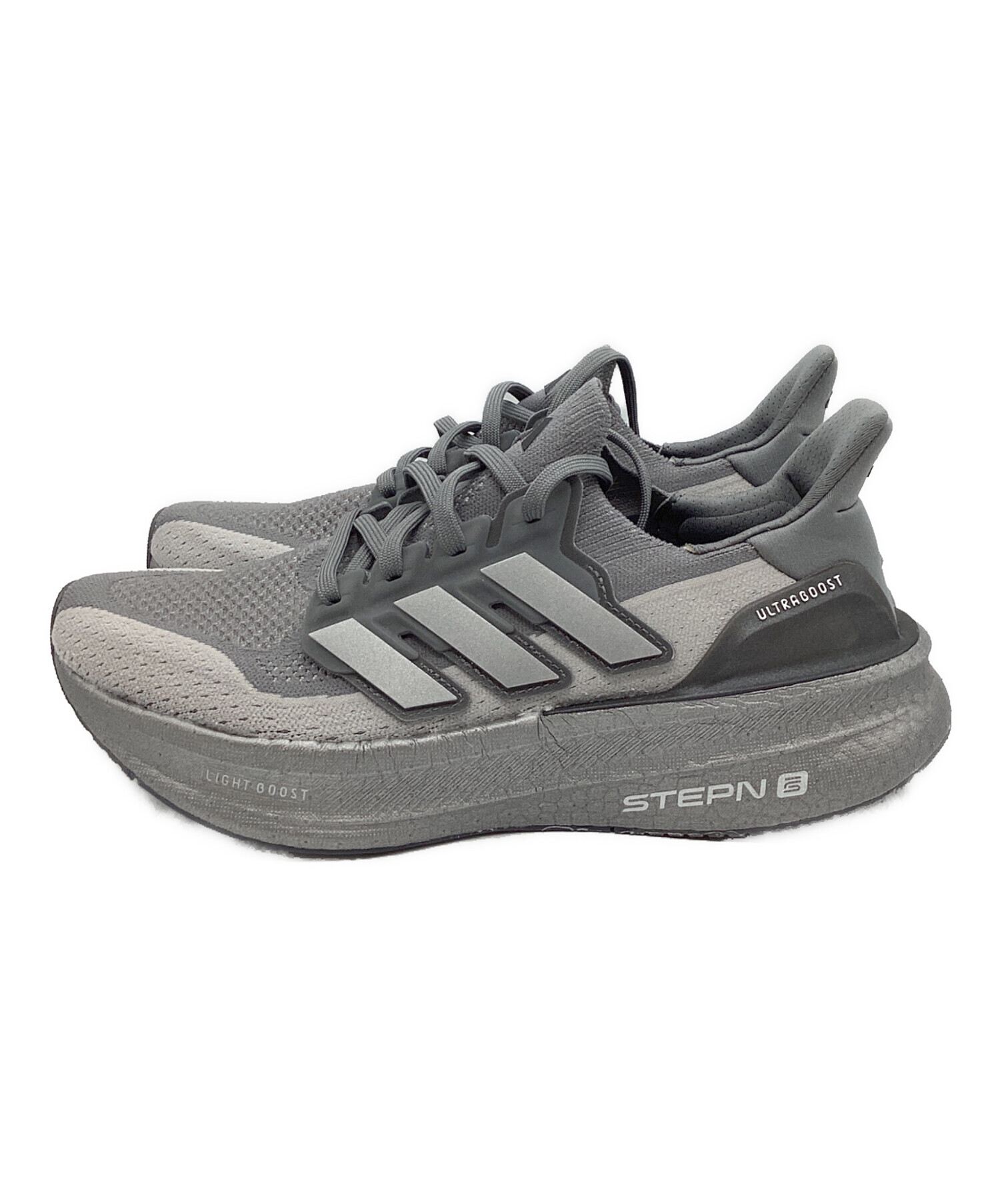 中古・古着通販】adidas (アディダス) スニーカー グレー サイズ:26.5
