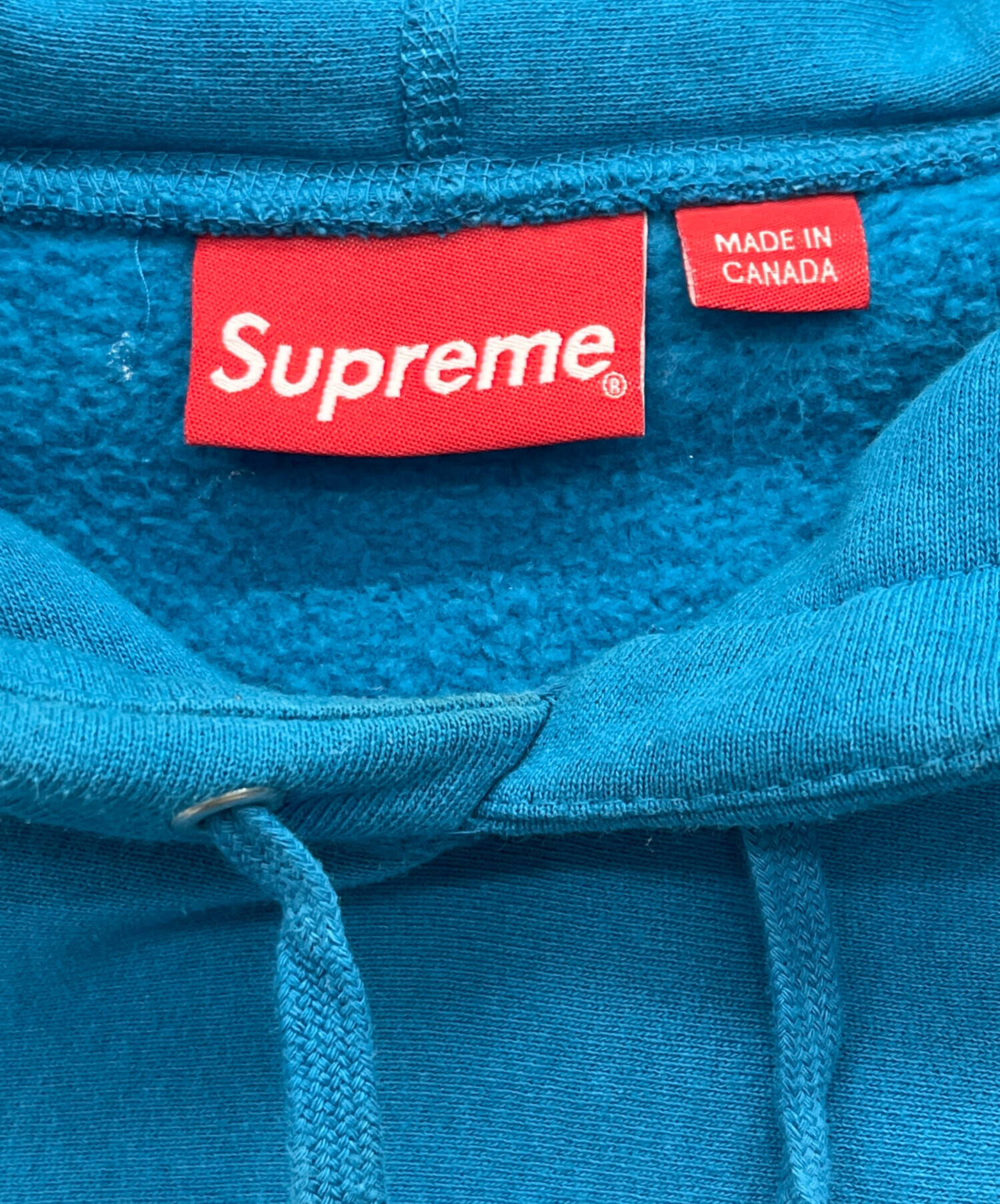 中古・古着通販】SUPREME (シュプリーム) プルオーバーパーカー スカイ