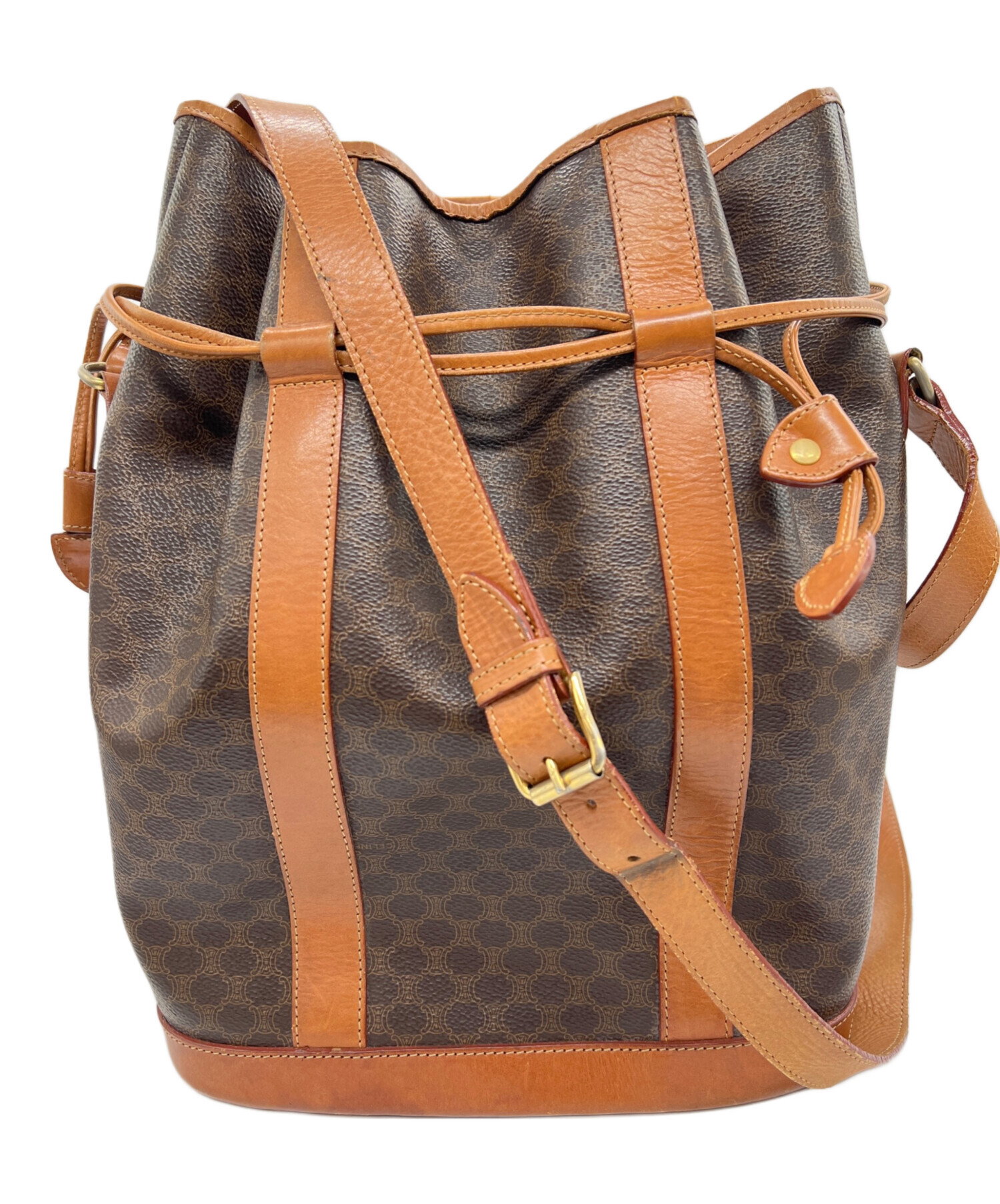 中古・古着通販】CELINE (セリーヌ) バケツ型ショルダーバッグ 中古・古着通販】CELINE (セリーヌ) バケツ型ショルダーバッグ