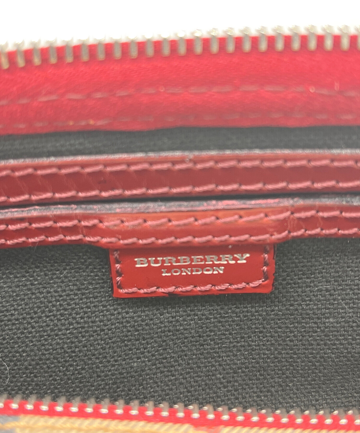 中古・古着通販】BURBERRY (バーバリー) ミニボストンバッグ ベージュ