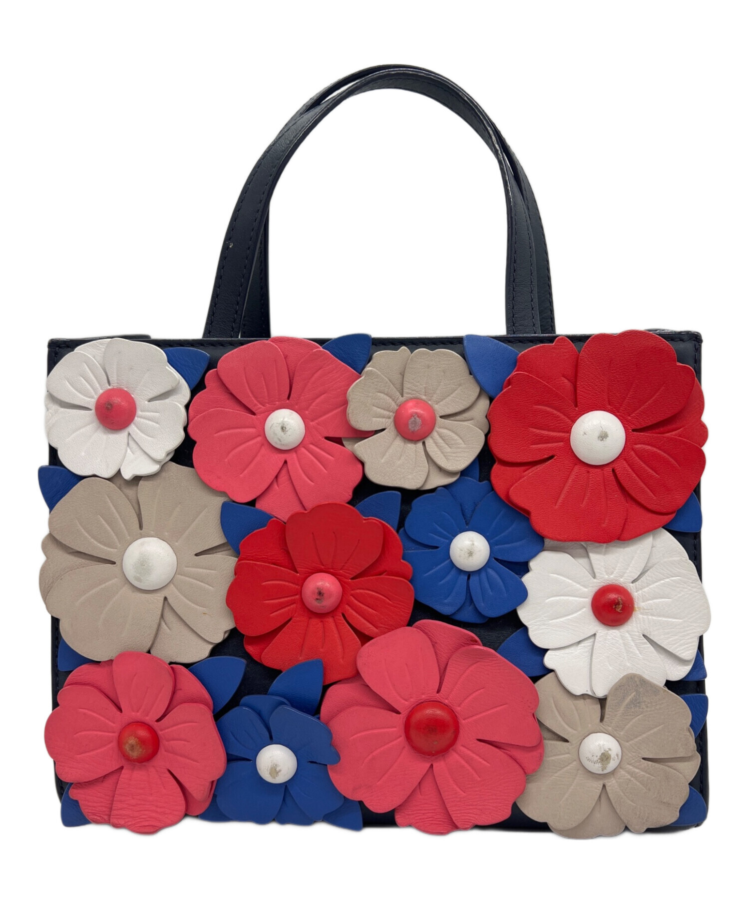 中古・古着通販】Kate Spade (ケイトスペード) 2WAYバッグ ネイビー 