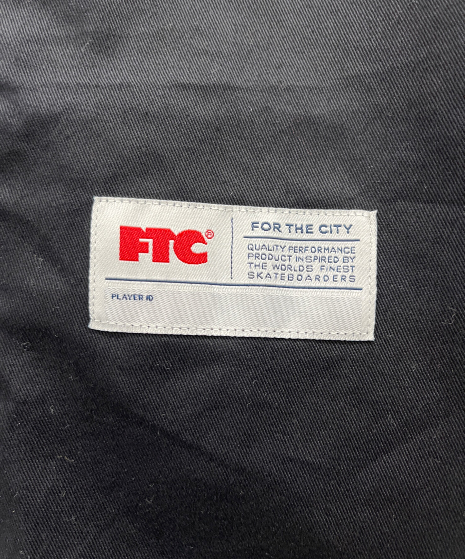 中古・古着通販】FTC (エフティーシー) ベースボールシャツ ブラック