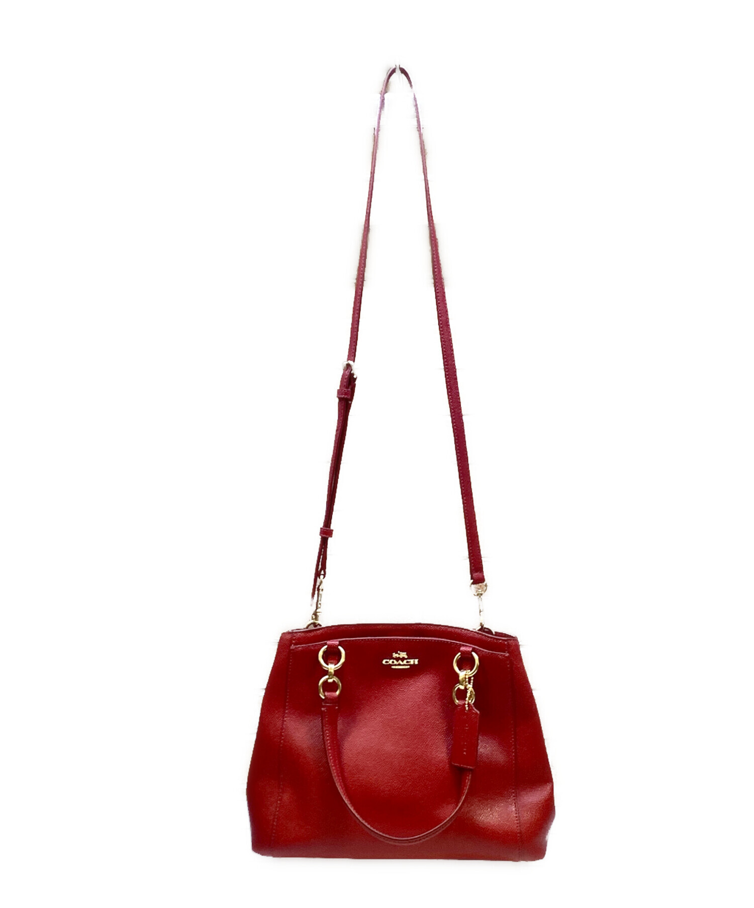 中古・古着通販】COACH (コーチ) 2WAYバッグ レッド｜ブランド・古着