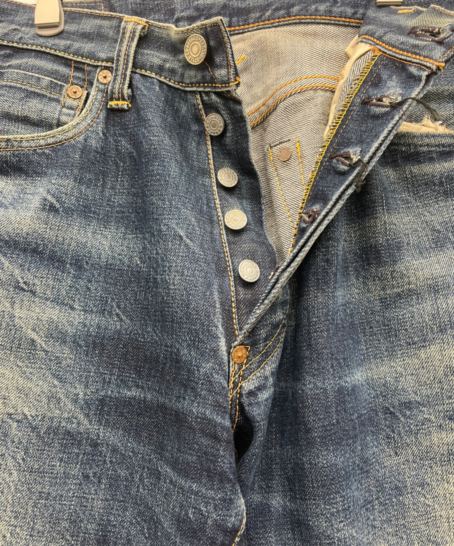 中古・古着通販】EVISU (エビス) デニムパンツ インディゴ サイズ:W31