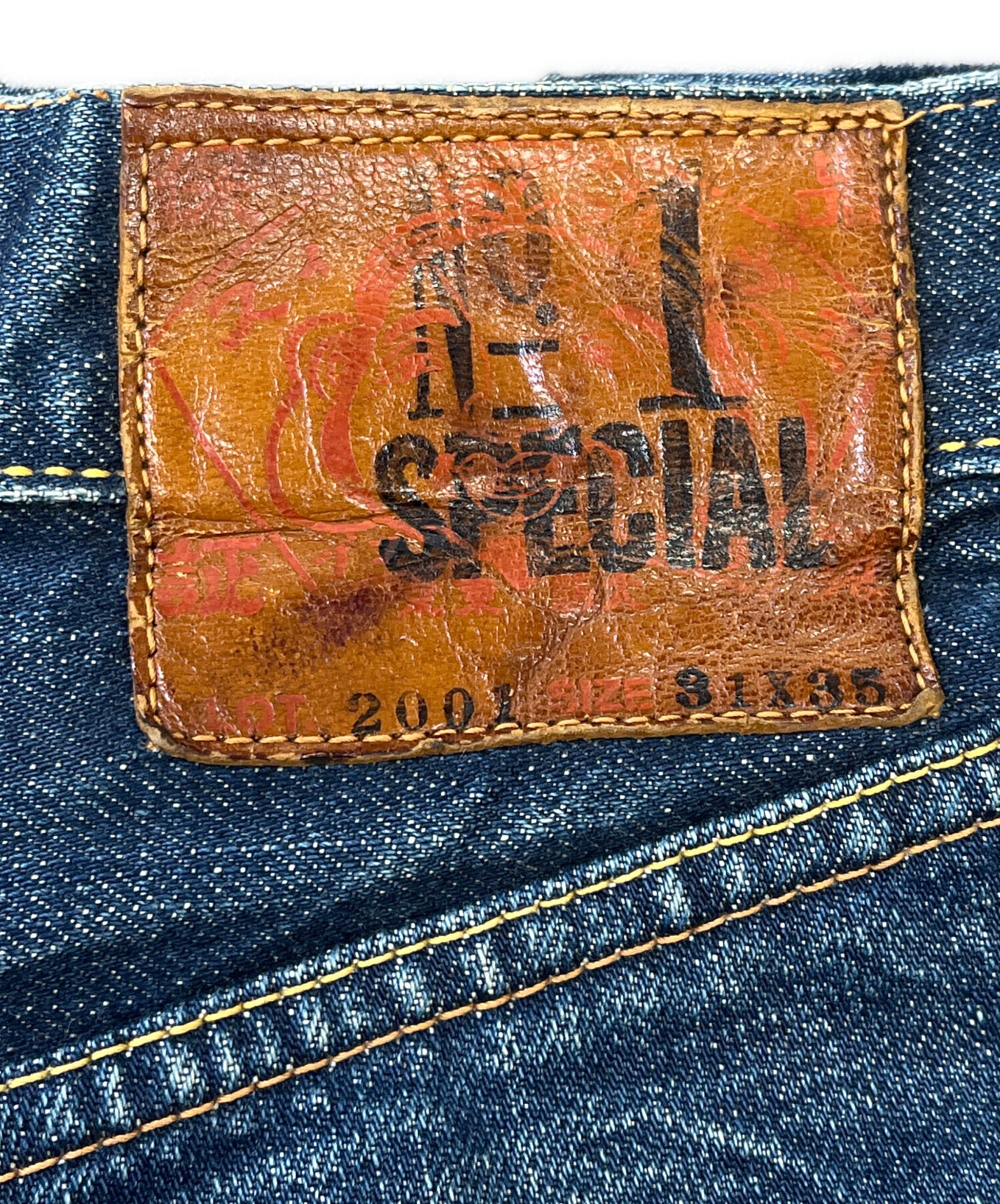 中古・古着通販】EVISU (エビス) デニムパンツ インディゴ サイズ:W31
