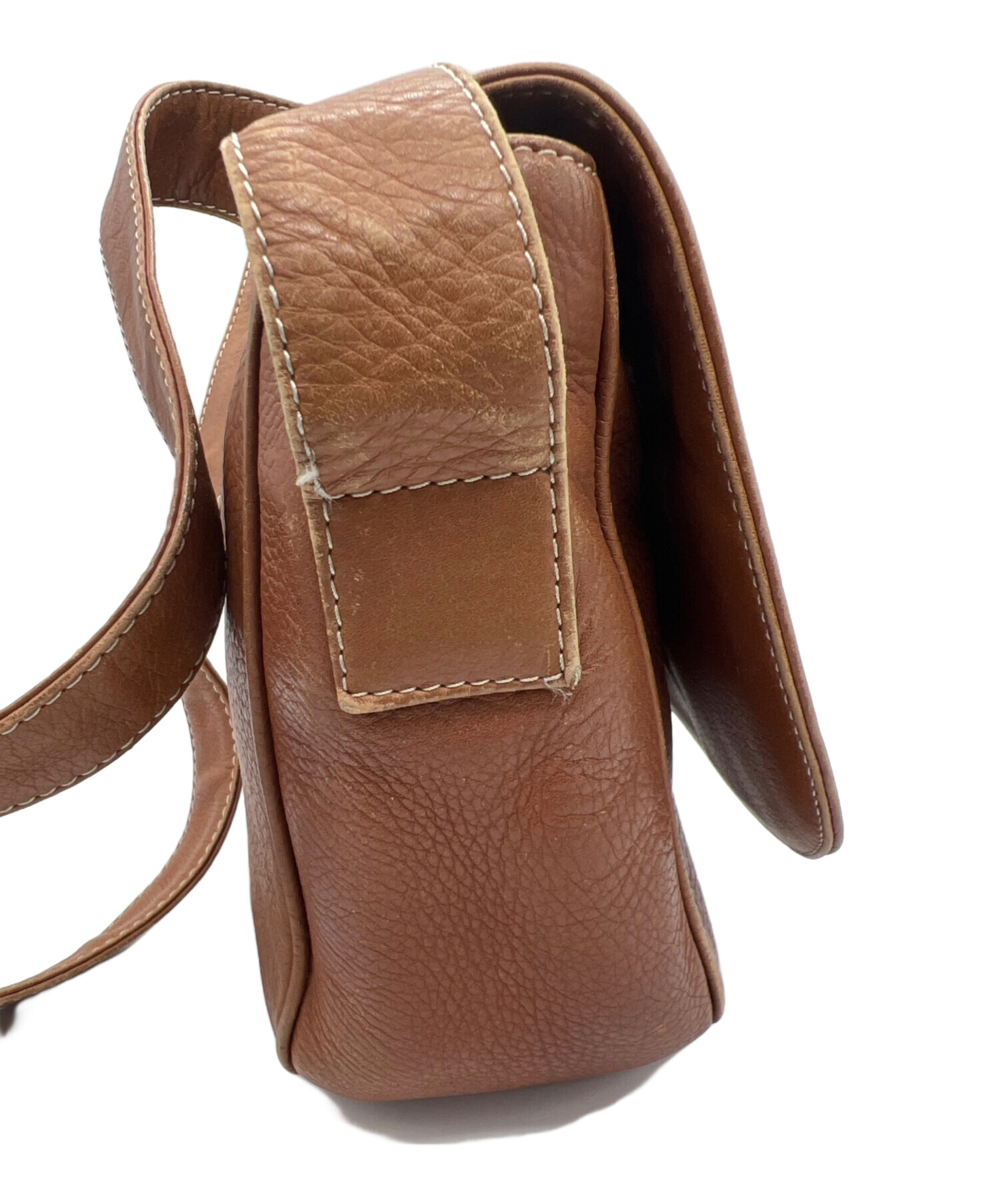Loewe ブラウン ショルダーバッグ　希少 中古・古着通販】LOEWE (ロエベ) ショルダーバッグ ブラウン｜ブランド