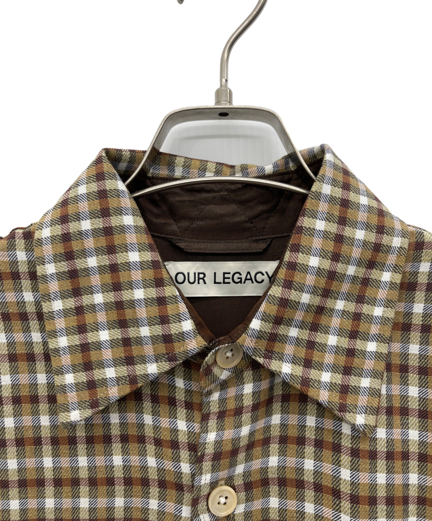 中古・古着通販】OUR LEGACY (アワーレガシー) ABOVE SHIRT ブラウン