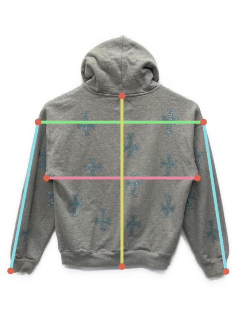 unknown　アンノウン　パーカー　グレー　L 中古・古着通販】unknown (アンノウン) ジップパーカー グレー