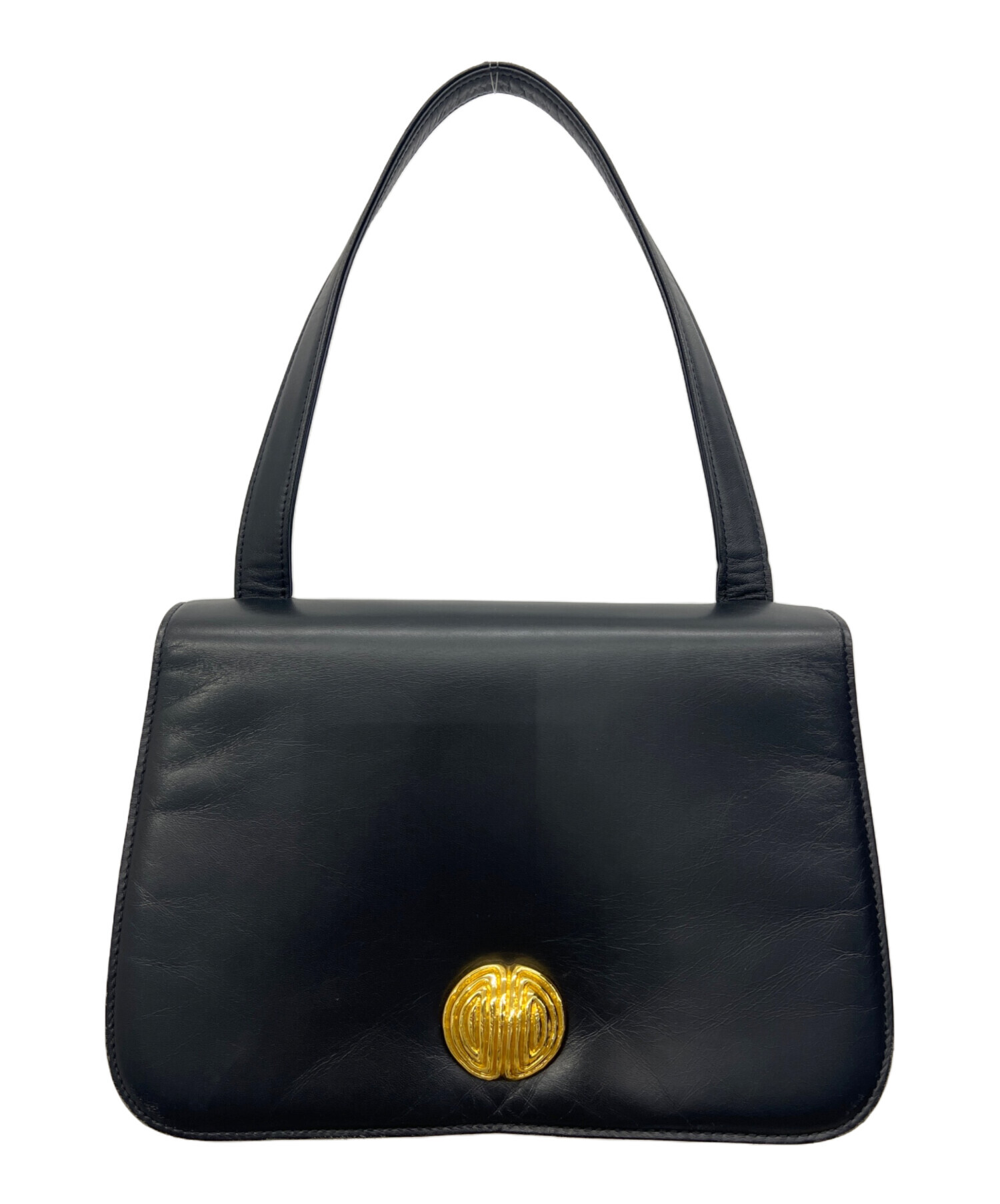 中古・古着通販】GIVENCHY (ジバンシィ) ハンドバッグ ブラック 