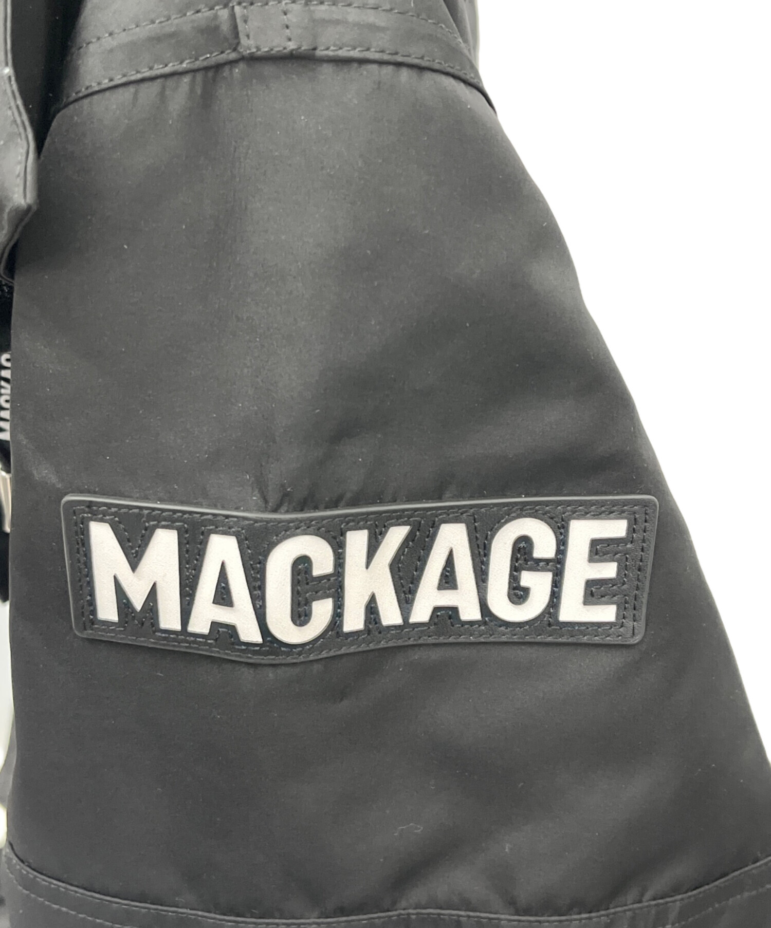 中古・古着通販】mackage (マッカージュ) HARLEM ブラック×カーキ