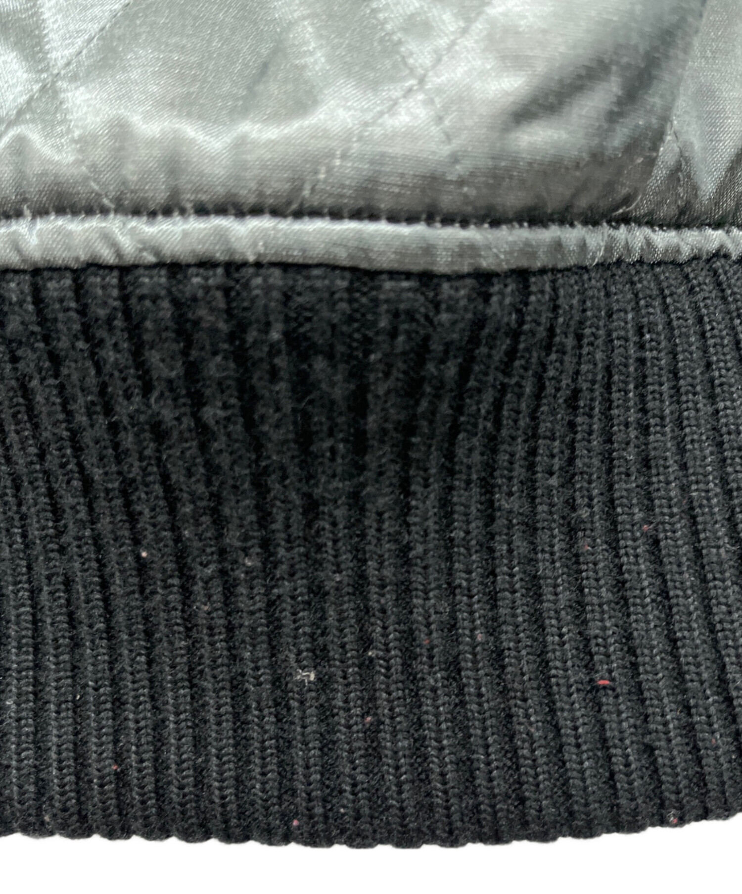 中古・古着通販】whitesville (ホワイツビル) スタジャン ブラック