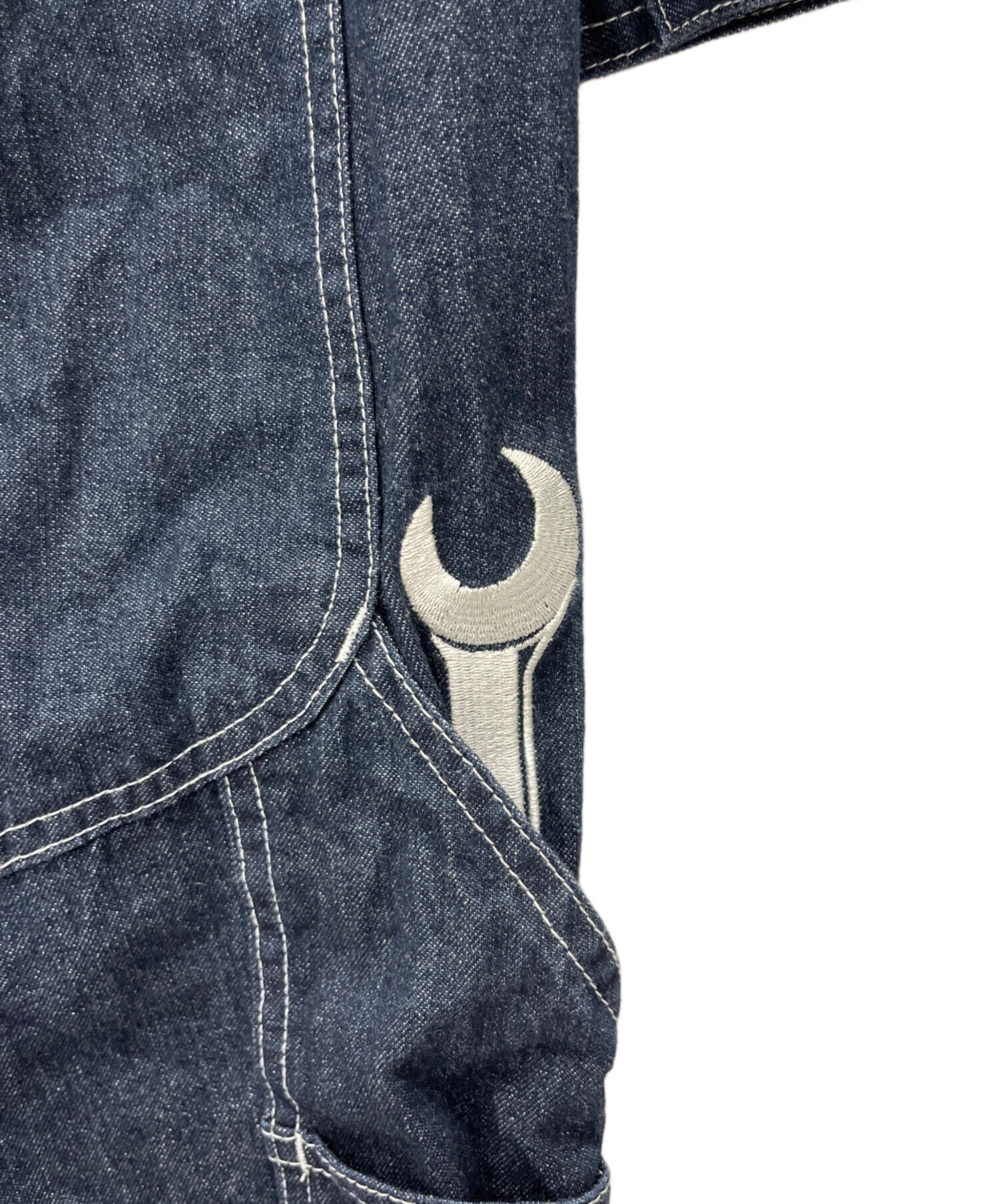 Snap-on ネイビー オーバーオール　サイズ　ＬＬ　試着のみ Snap-on ネイビー オーバーオール サイズ LL 試着のみ Snap-on