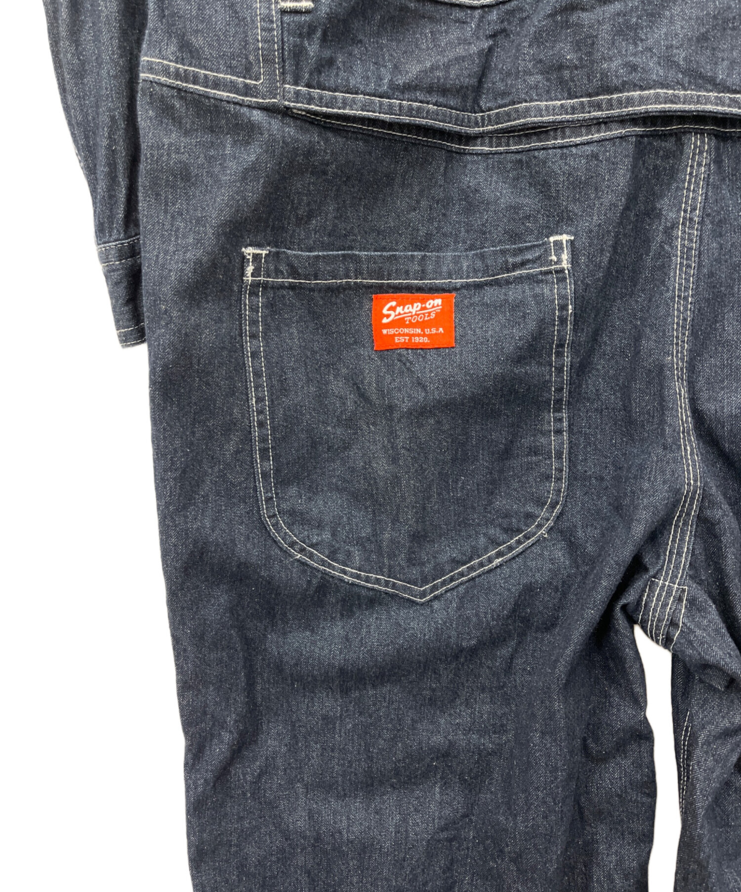 中古・古着通販】SNAP-ON (スナップオン) つなぎ ブルー サイズ