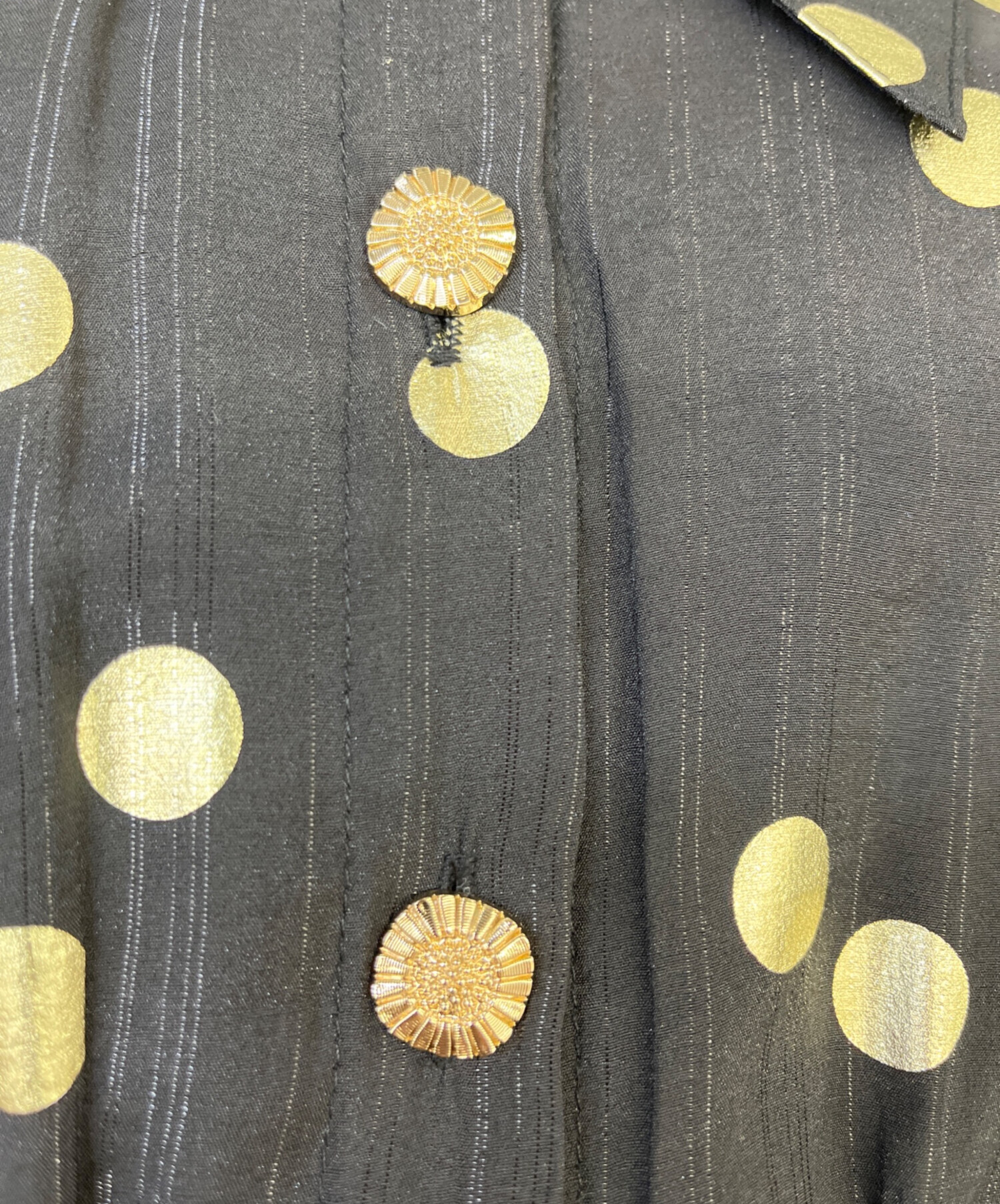 sister jane 長袖黄色ワンピース sister jane ゴールド花柄パーティー