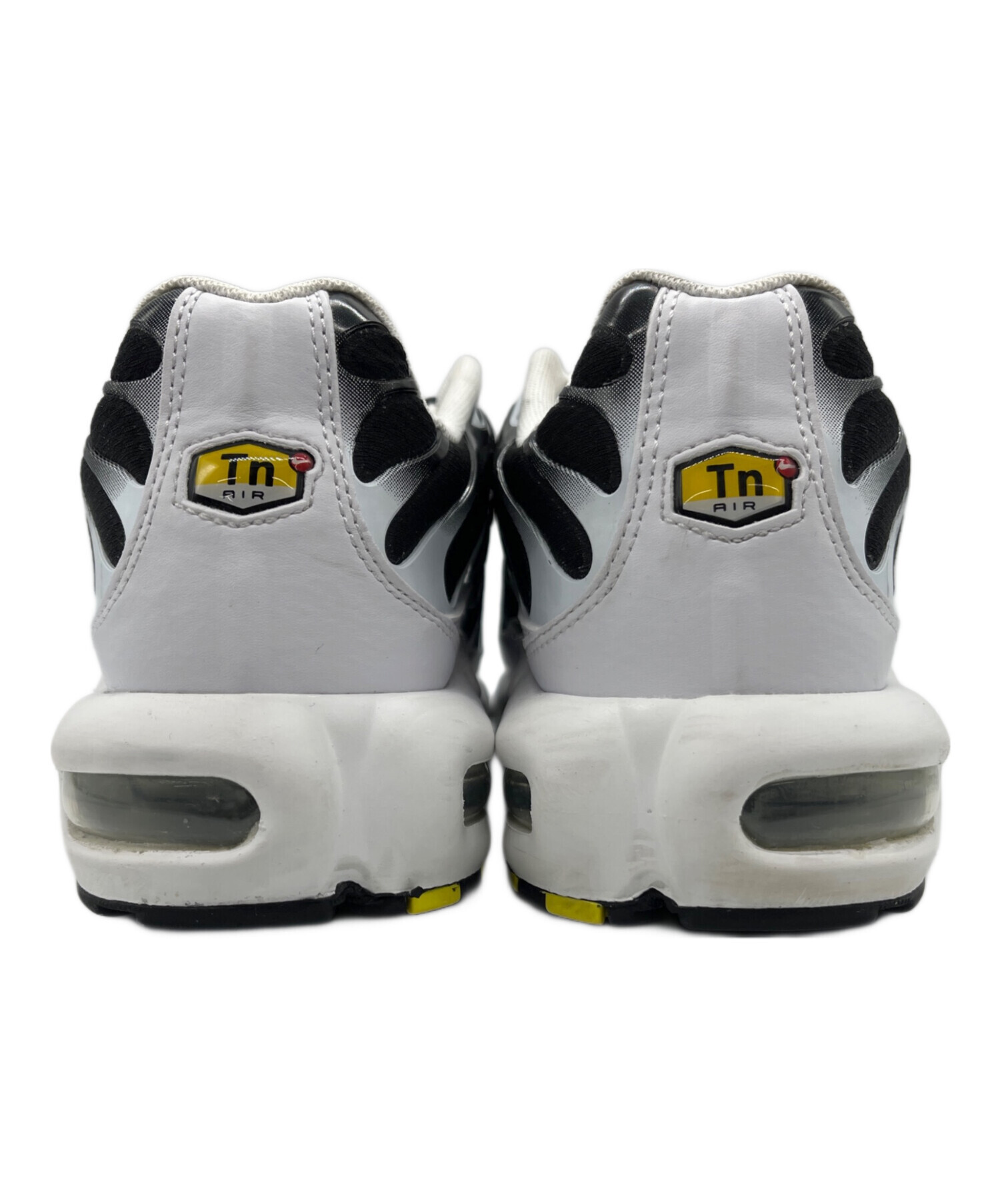 中古・古着通販】NIKE (ナイキ) AIR MAX PLUS ホワイト×ブラック 