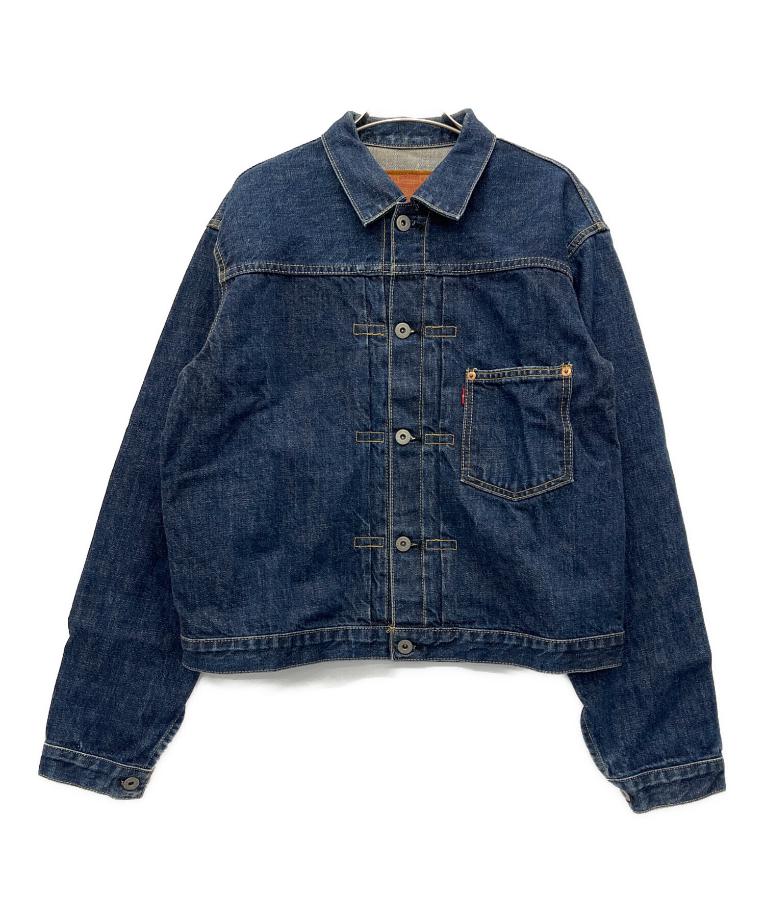 中古・古着通販】LEVI'S (リーバイス) 1st復刻デニムジャケット ブルー